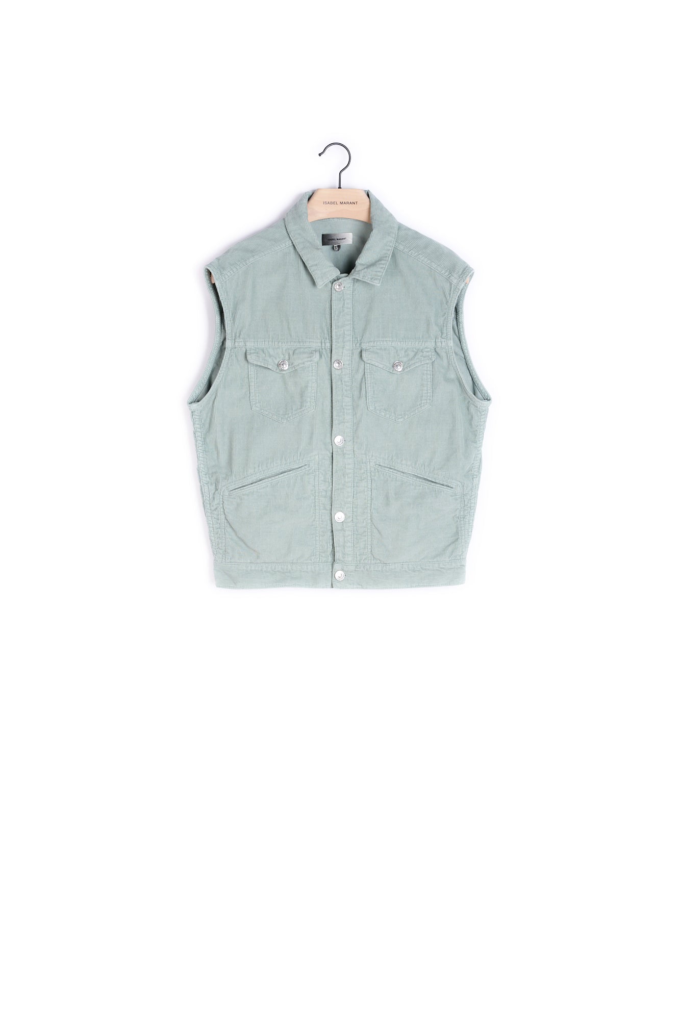 Gilet sans manche velours - S Faume - seconde main