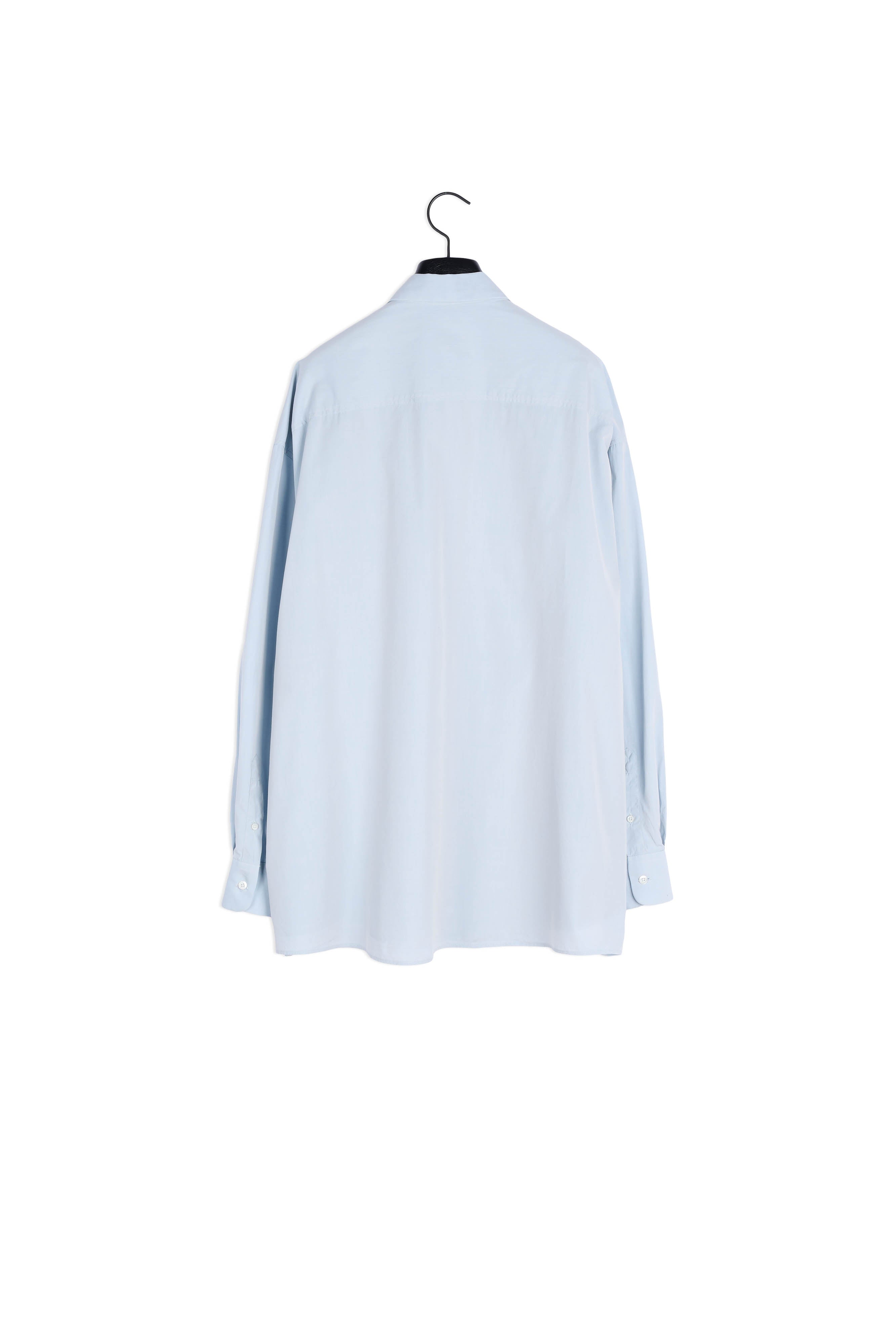 Chemise Oversize Fentes Cotes Faume - seconde main