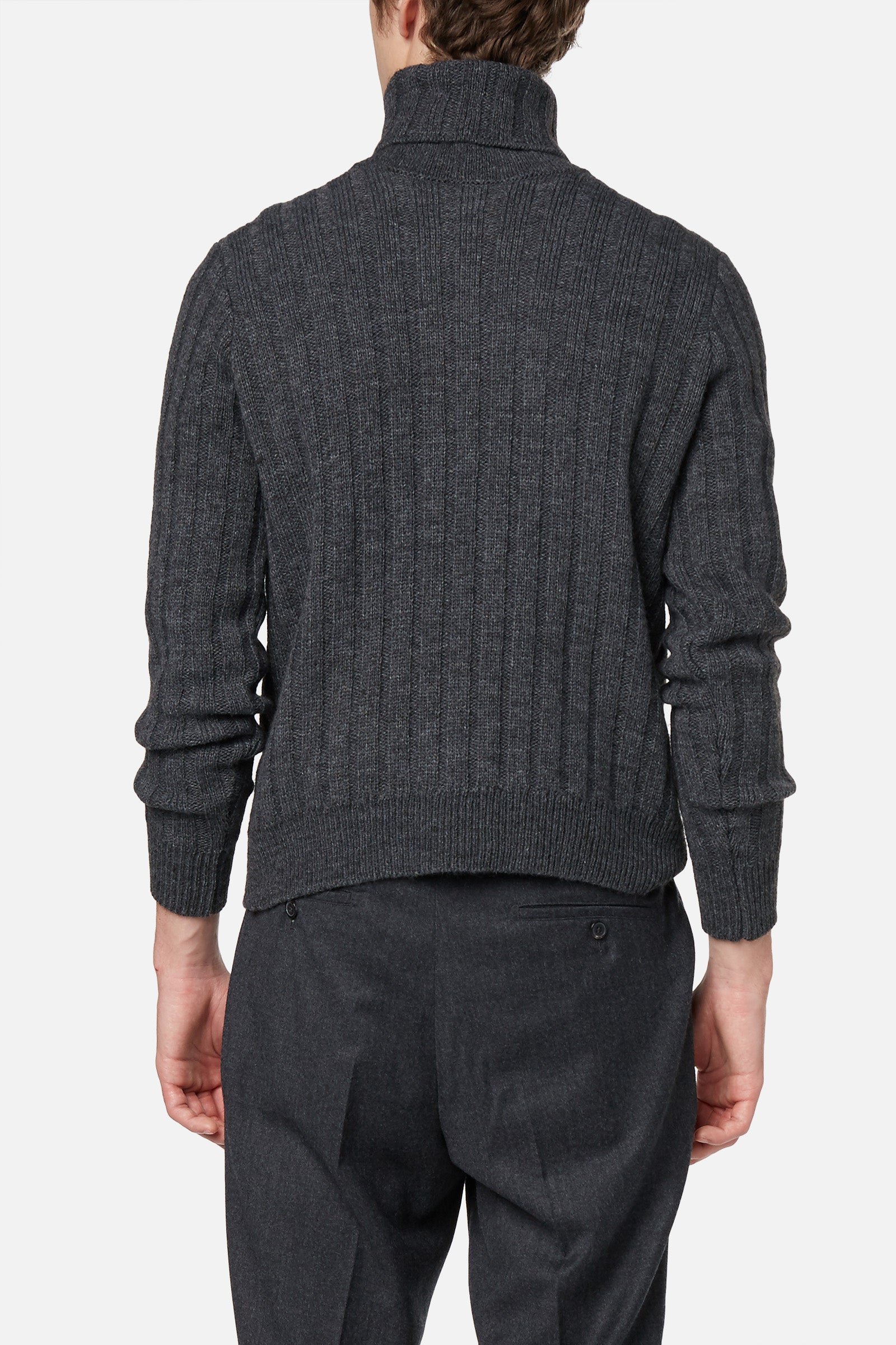 Pull Col Roulé Cotes Plates Faume - seconde main