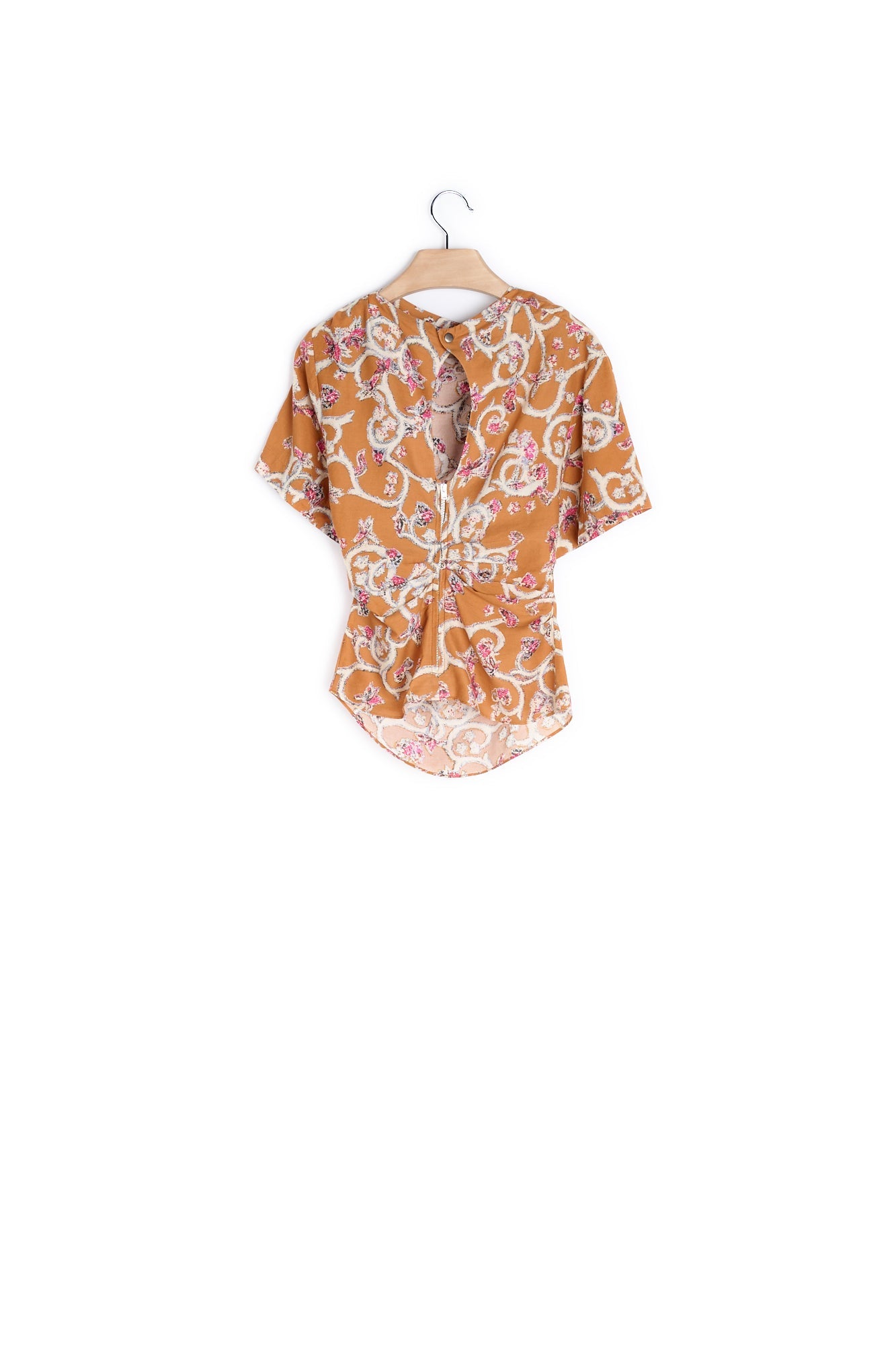 Haut Coton Drapé - 34 Faume - seconde main