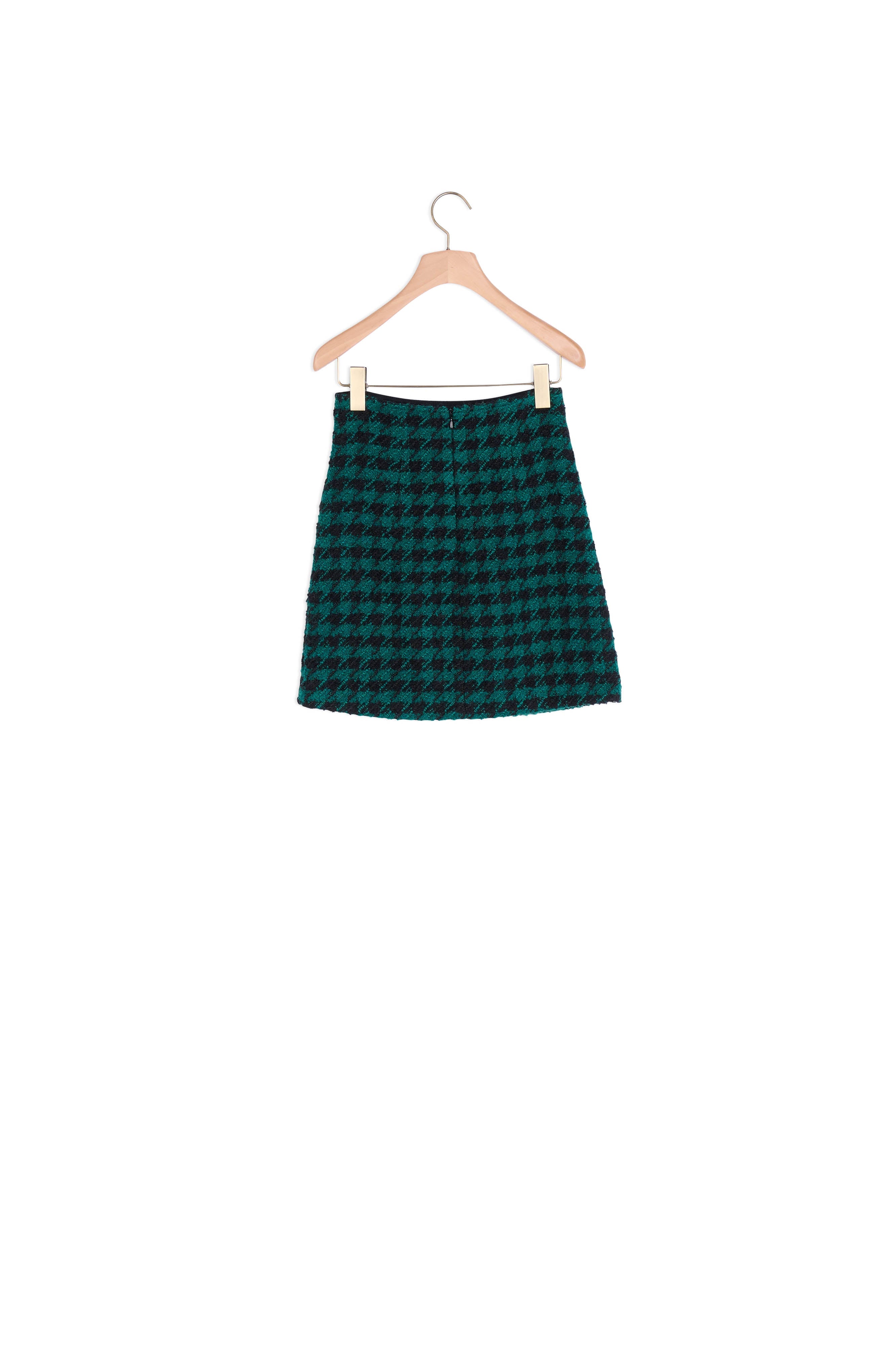 Jupe courte en tweed Faume - seconde main