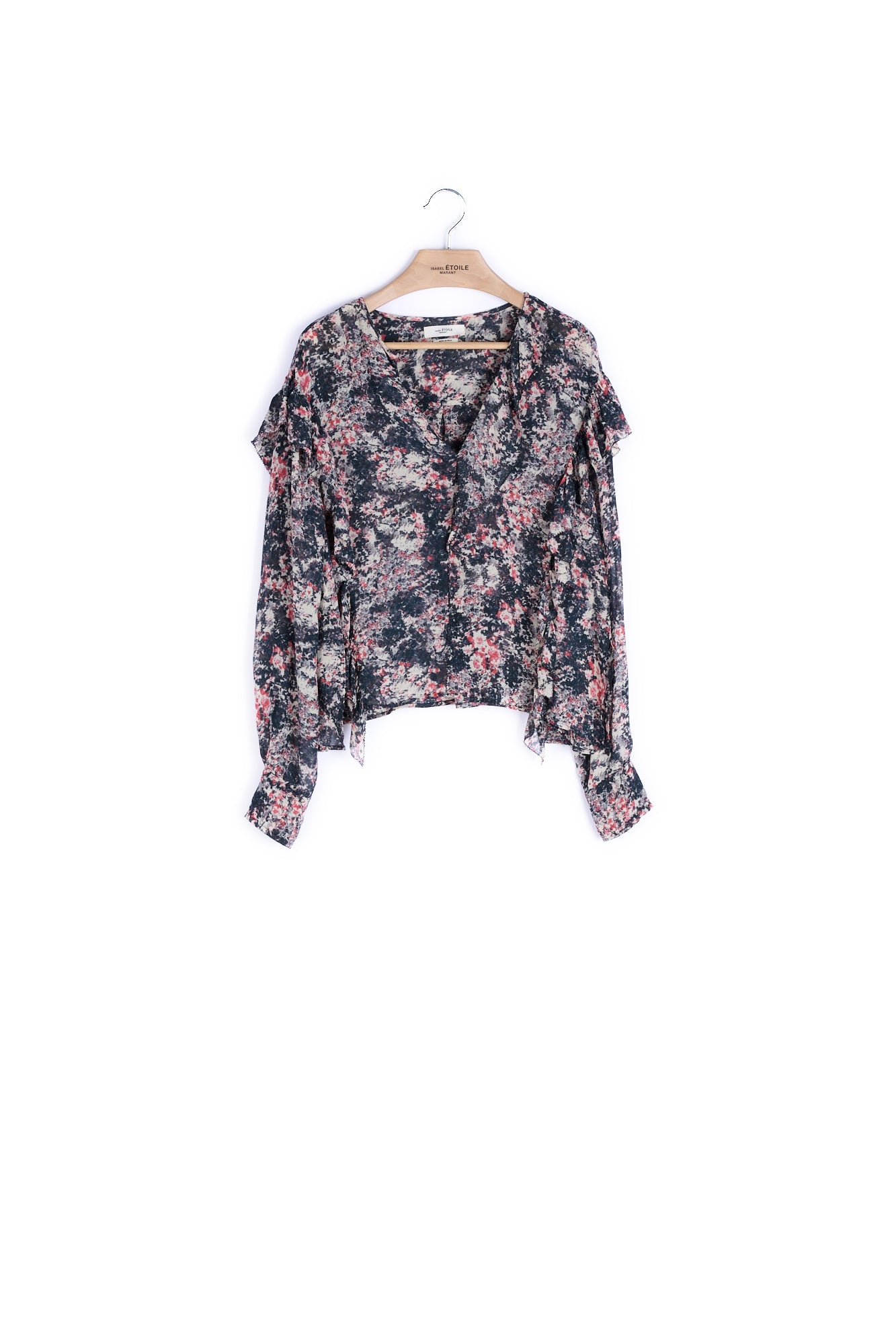 Blouse Imprimée manches longues  - 36 Faume - seconde main