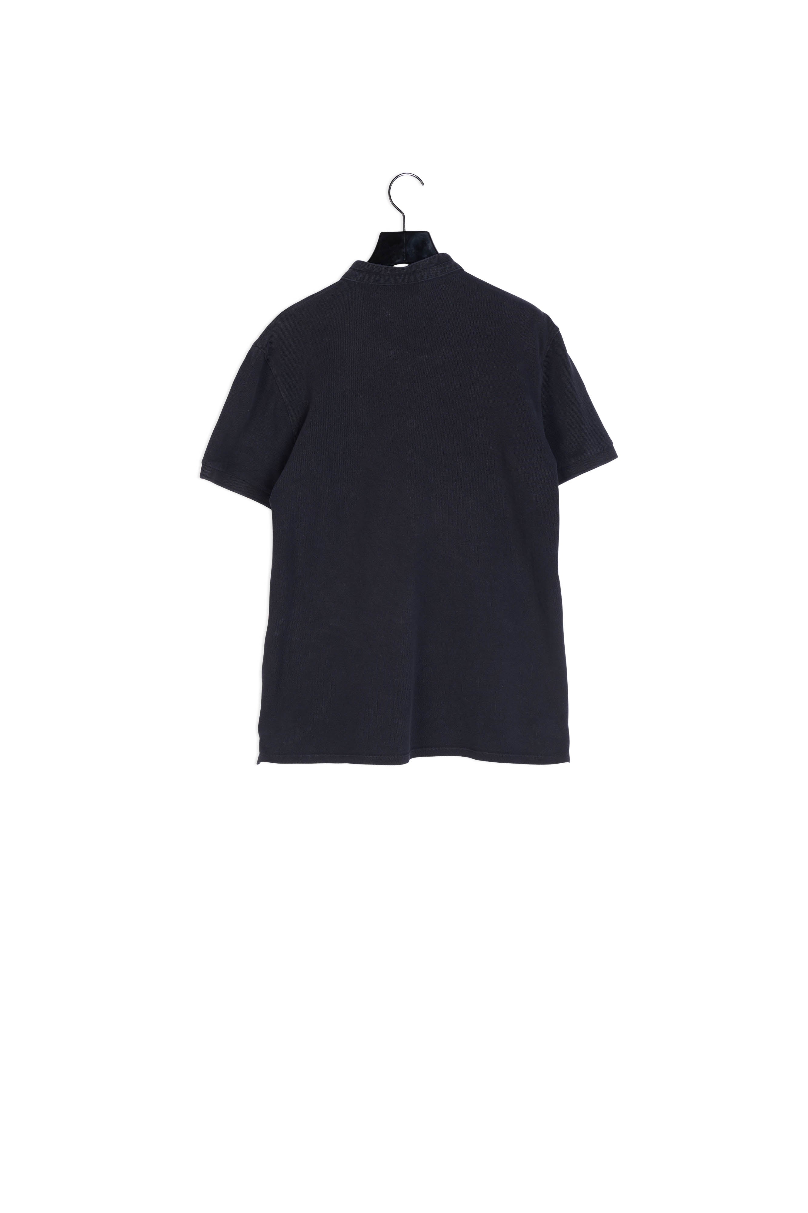 Polo noir manches courtes Faume - seconde main