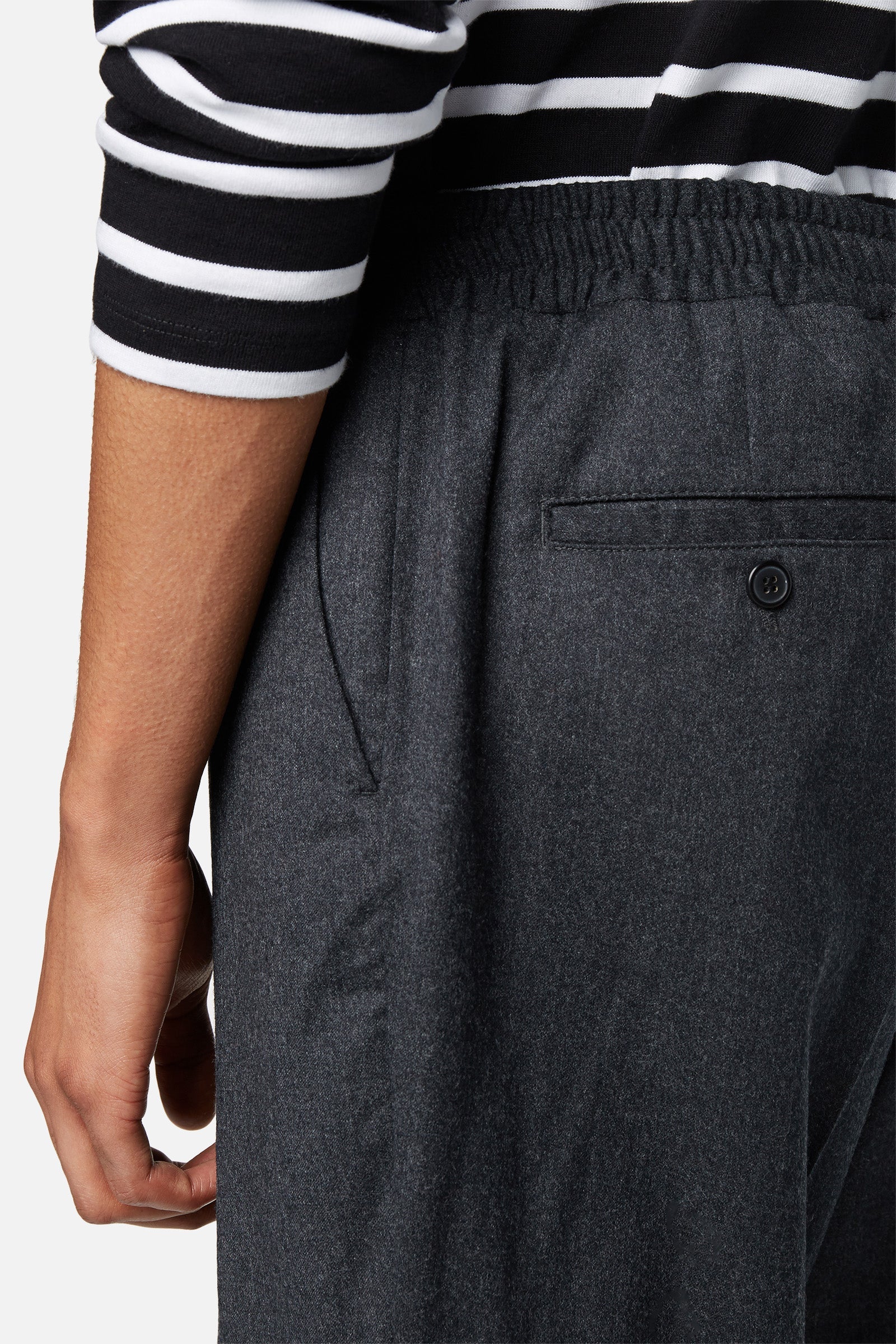 Pantalon Taille Elastiquee Faume - seconde main