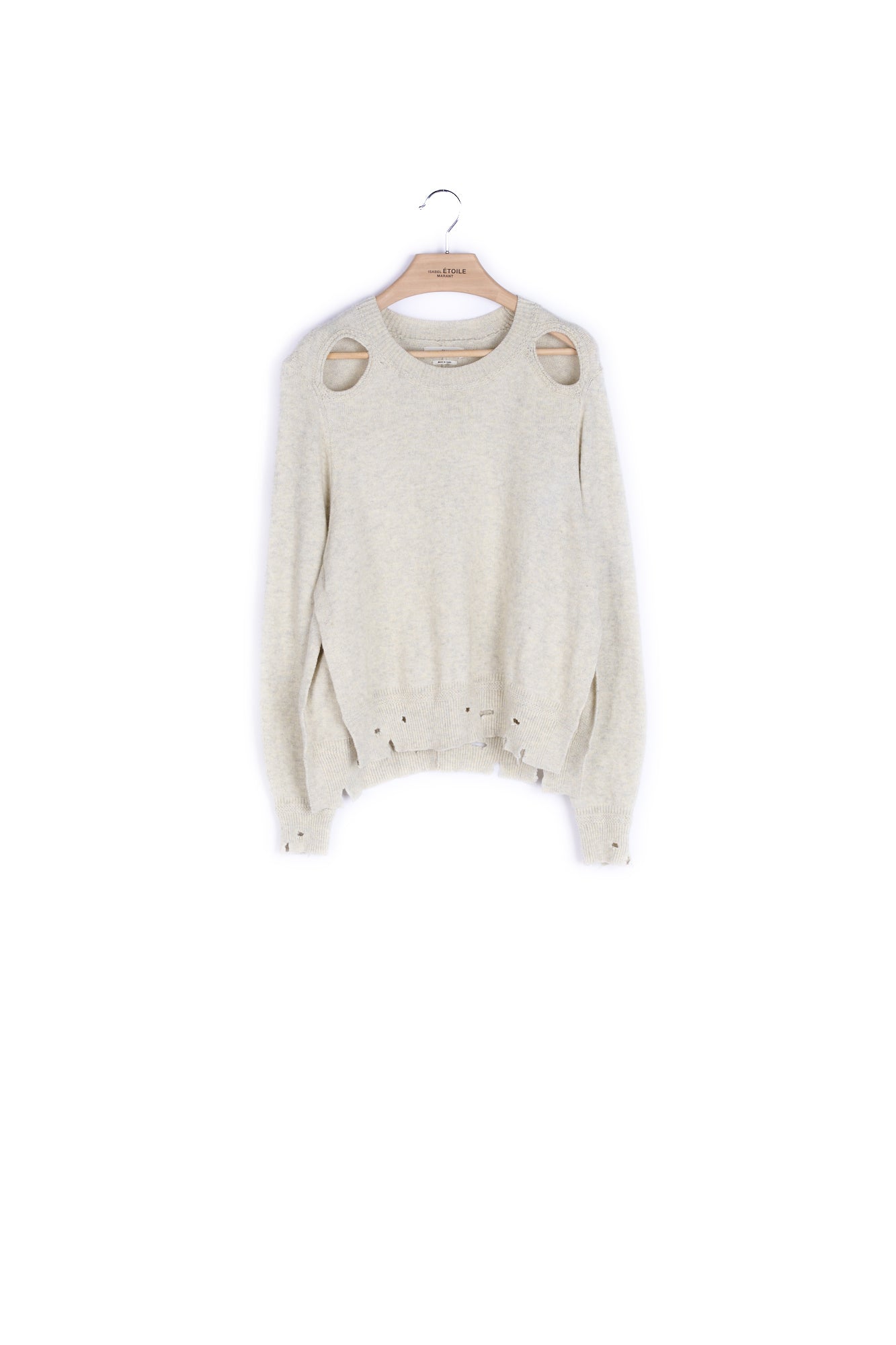 Pull manches longues coton - 38 Faume - seconde main