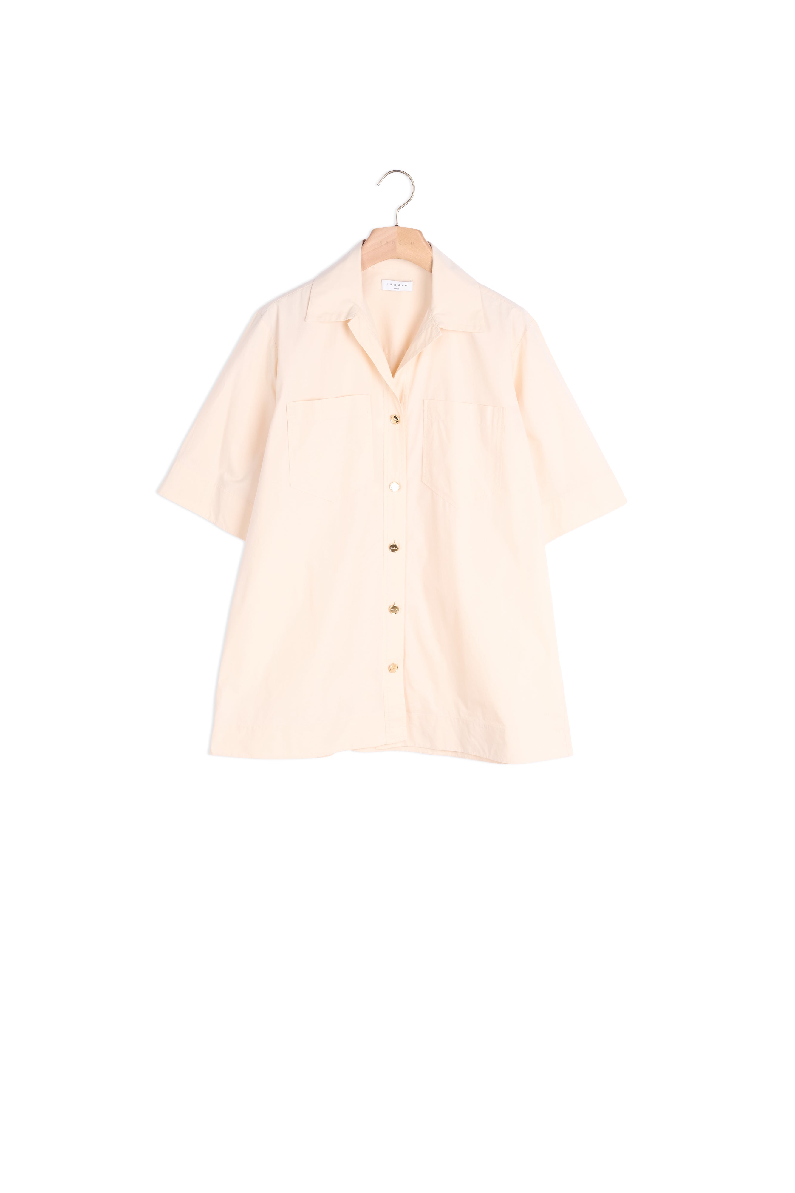 Chemise oversize en coton biologique Faume - seconde main