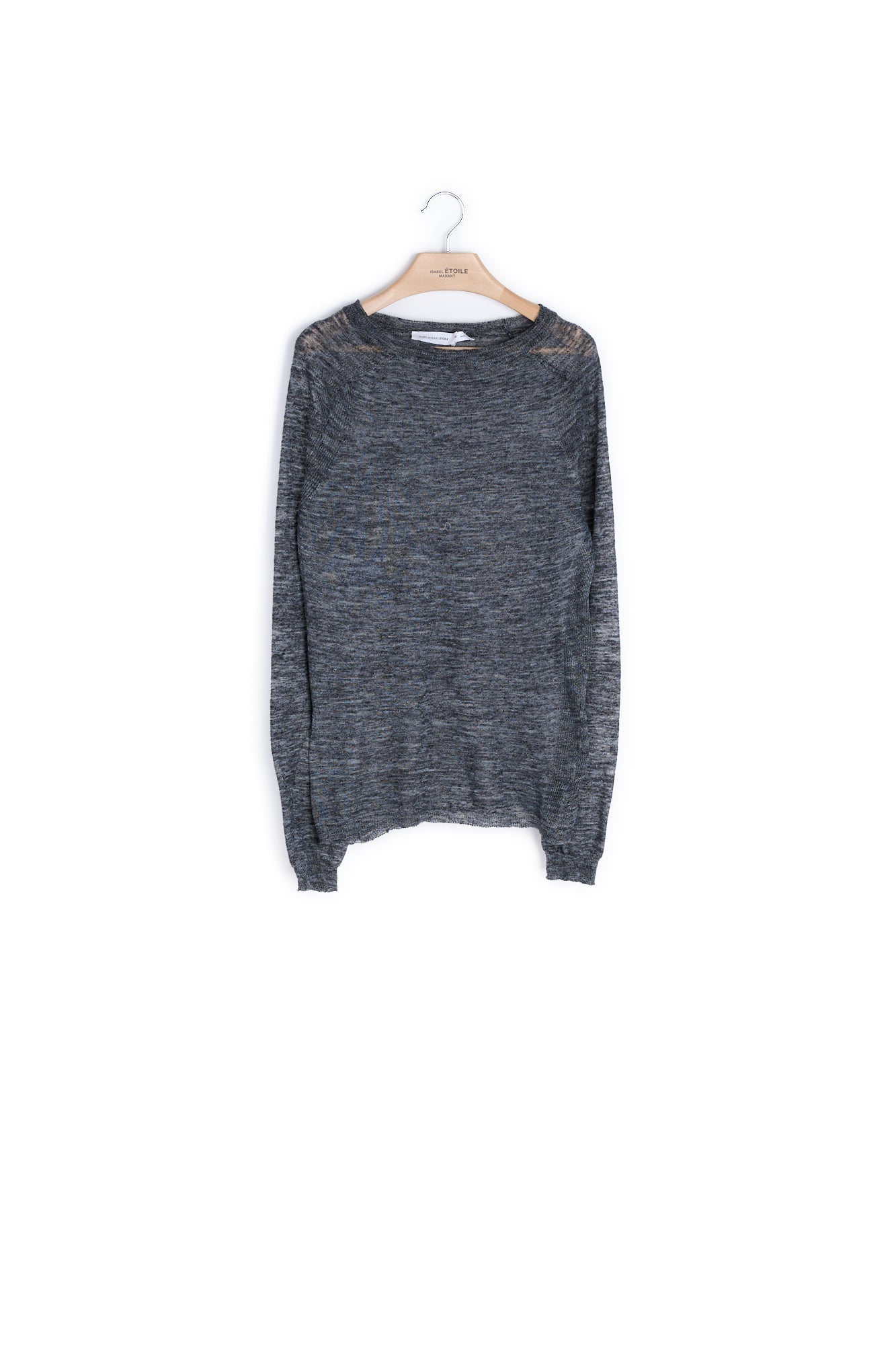 Pull lin manches longues - 40 Faume - seconde main
