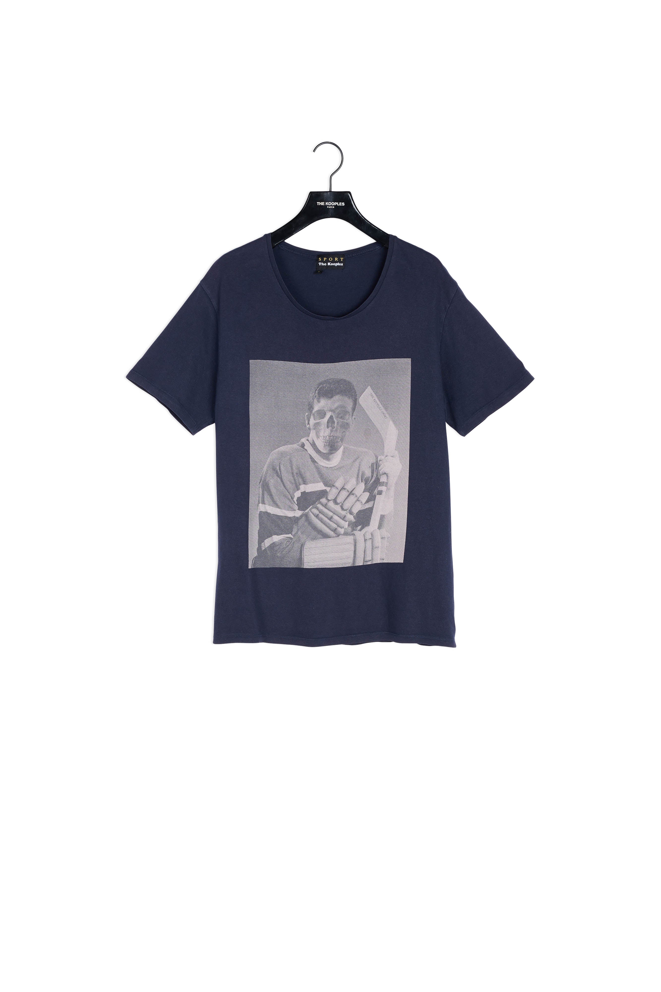 T-shit bleu marine Faume - seconde main