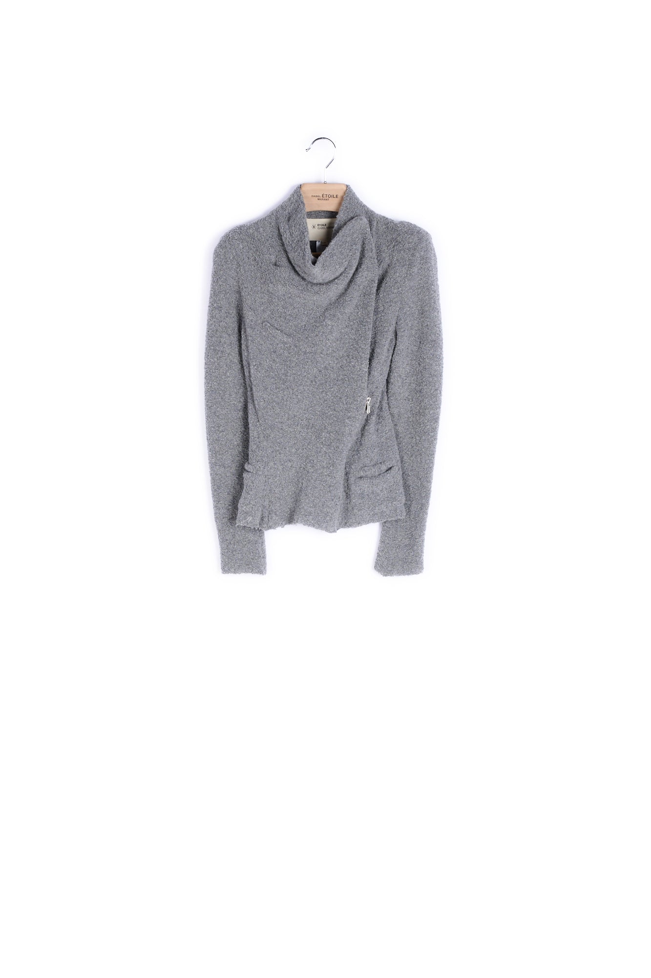 Veste manches longues Laine et soie  - 36 Faume - seconde main