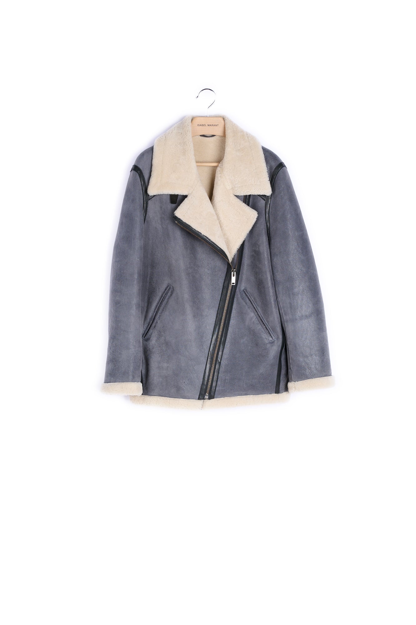 Manteau CUIR - 36 Faume - seconde main