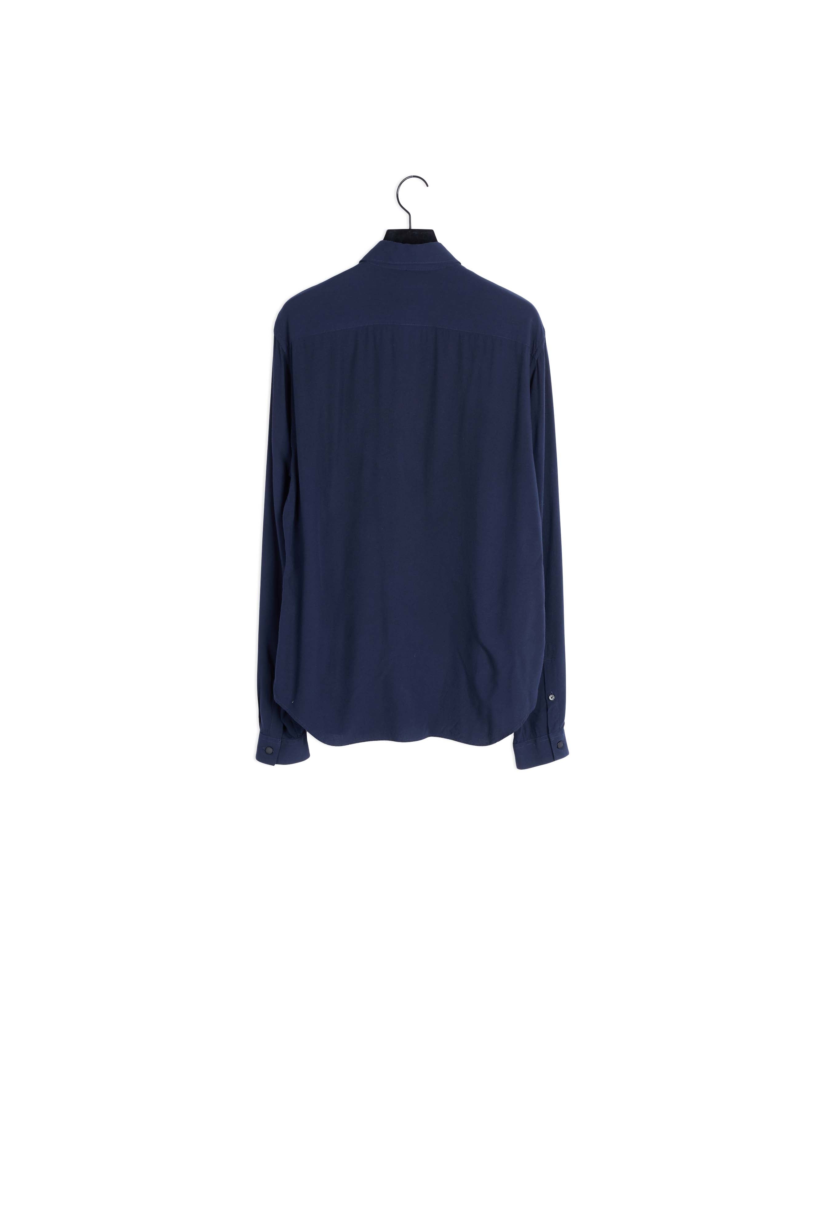 Chemise bleu marine Faume - seconde main