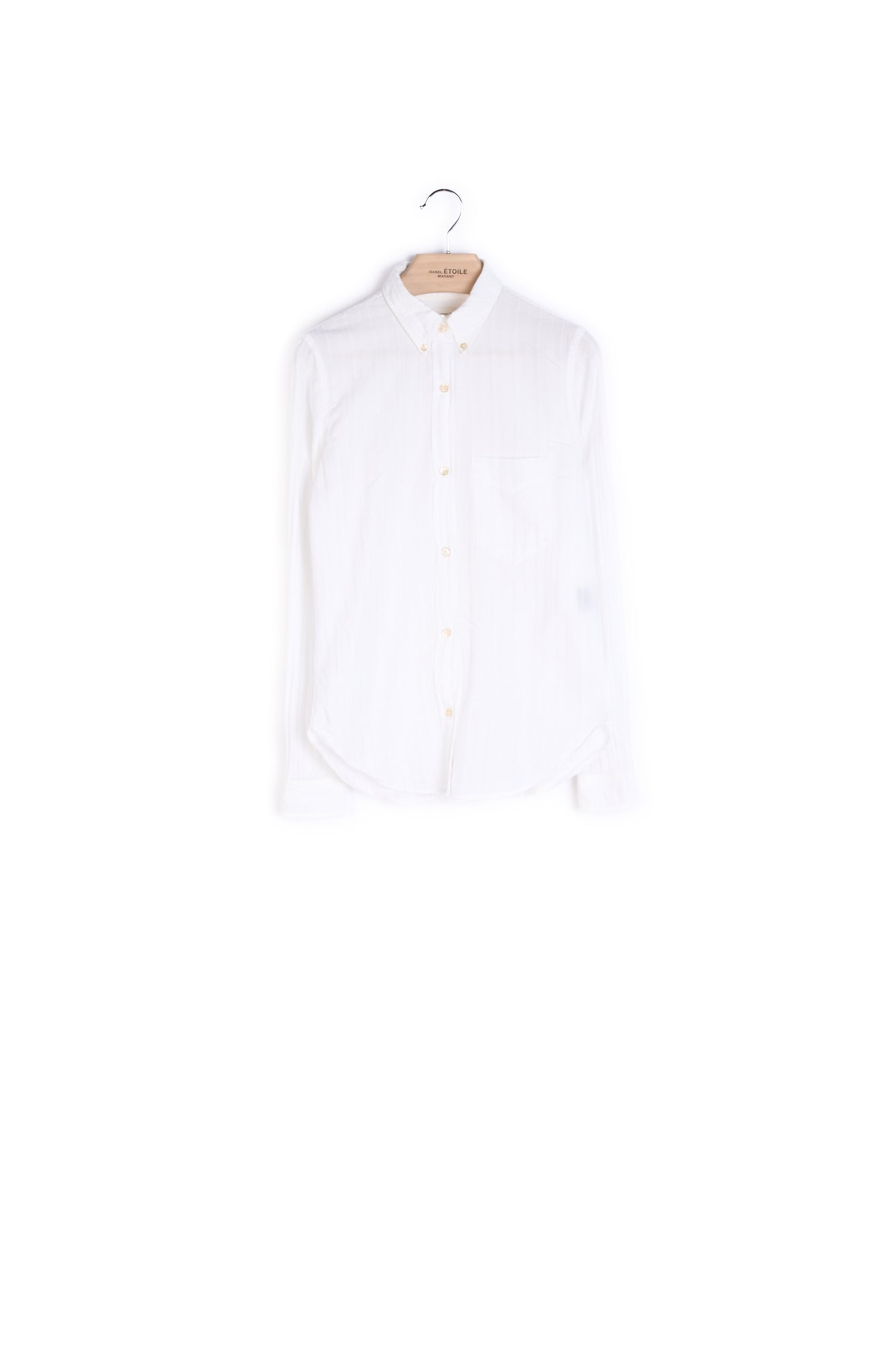 Chemise coton manches longues - 36 Faume - seconde main