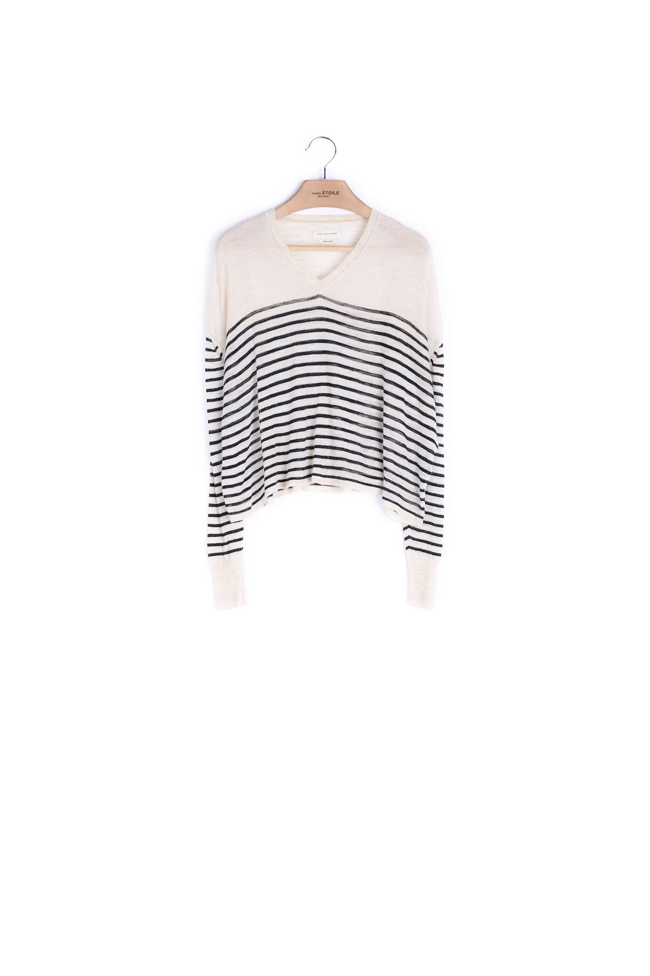 Pull Manches Longues Rayé - 34 Faume - seconde main