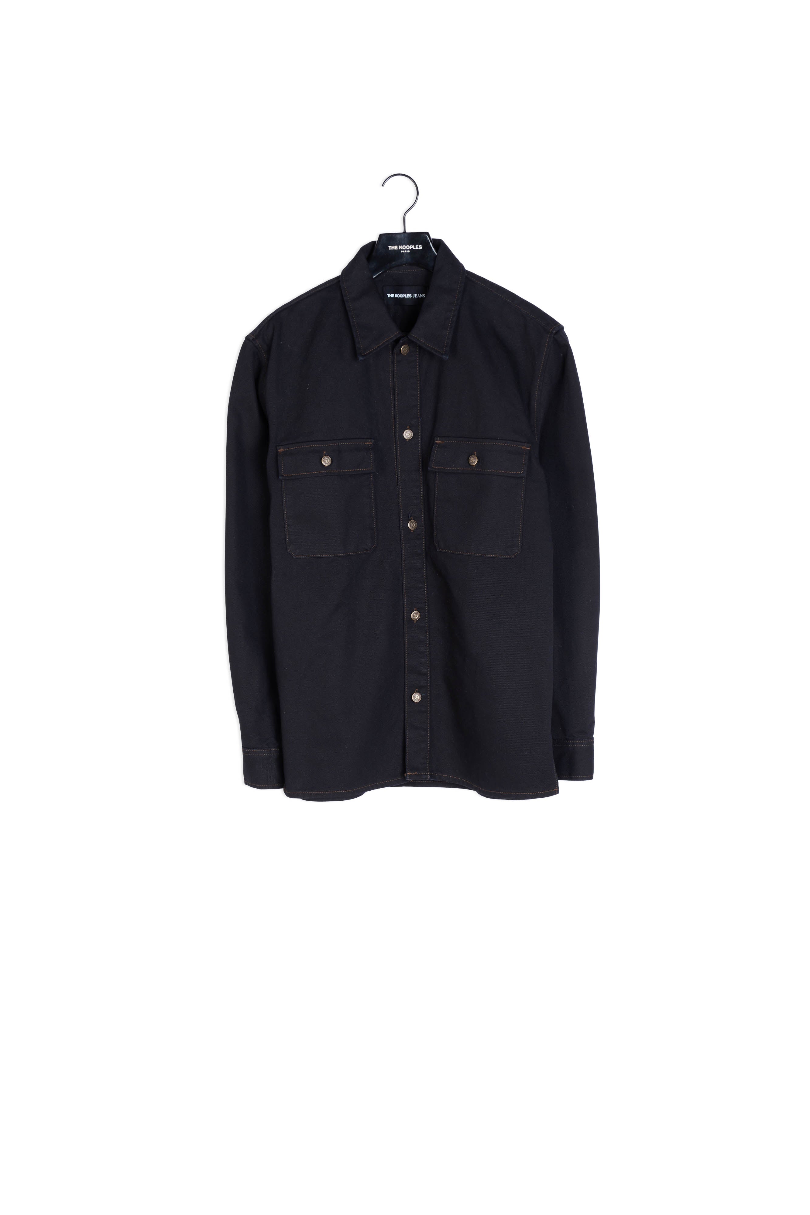 Chemise manche longue noir Faume - seconde main