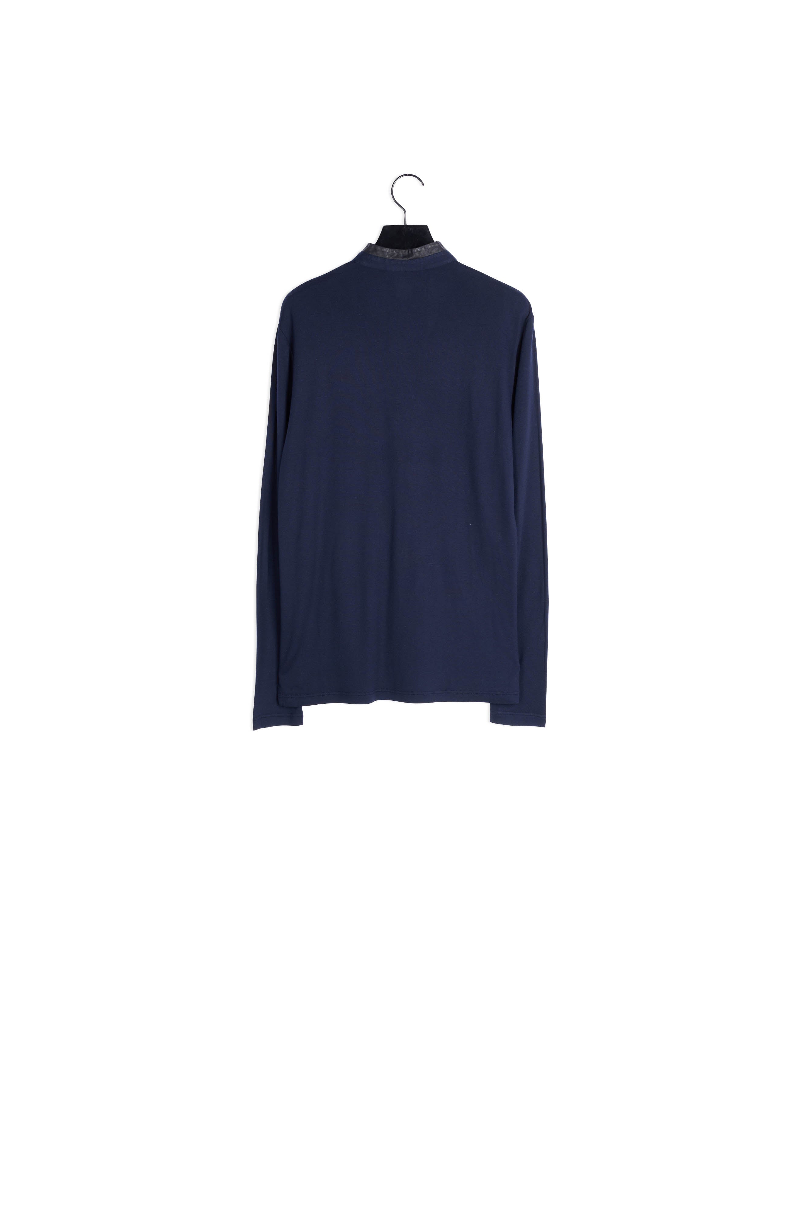 Chemise col cuir Faume - seconde main