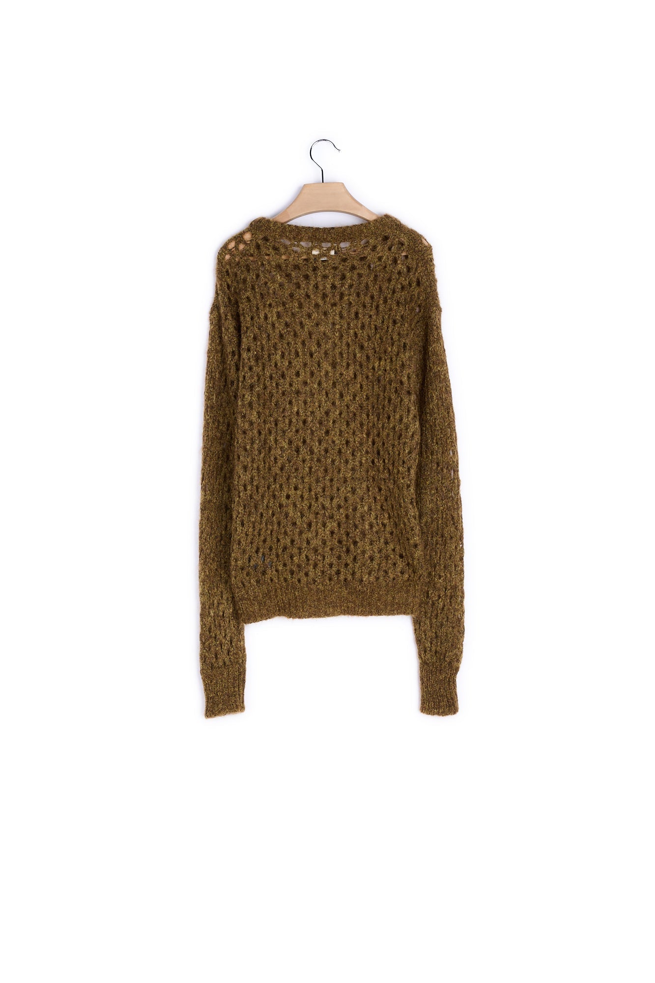 Pull mohair et laine manches longues - 42 Faume - seconde main