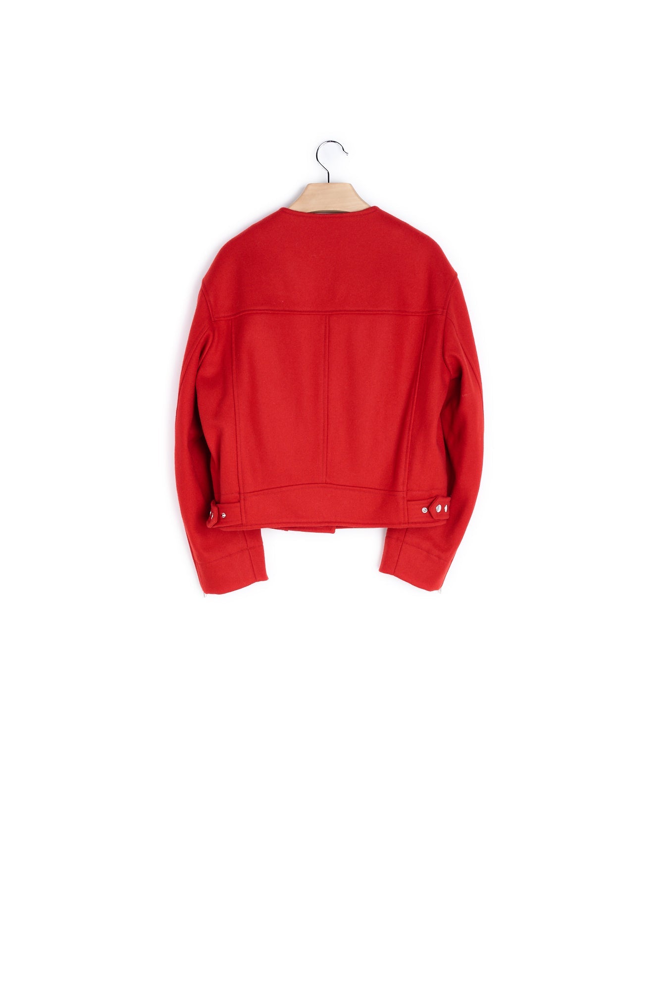 Veste manches longues Laine Vierge - 36 Faume - seconde main