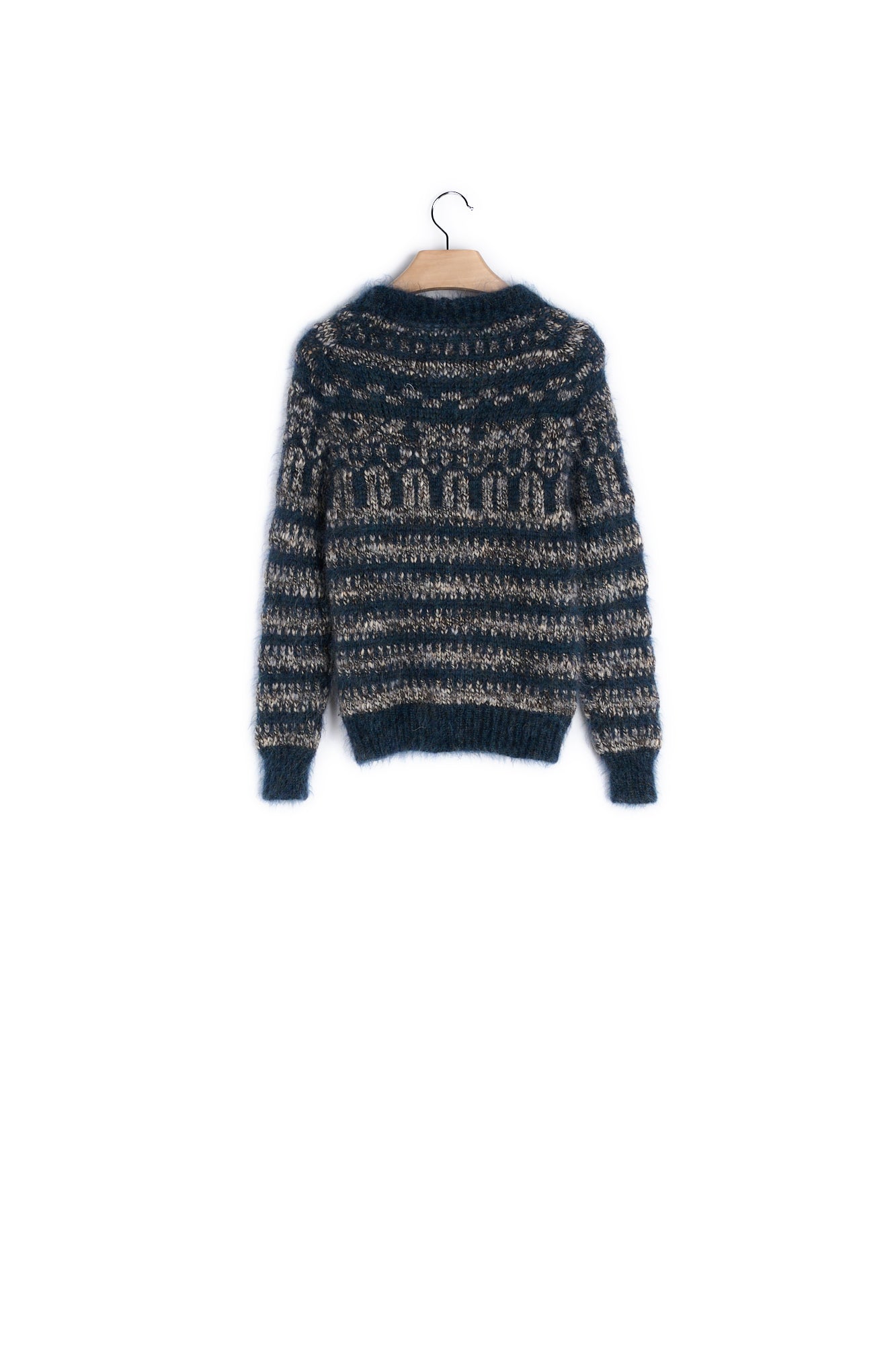 Pull mohair manches longues - 38 Faume - seconde main