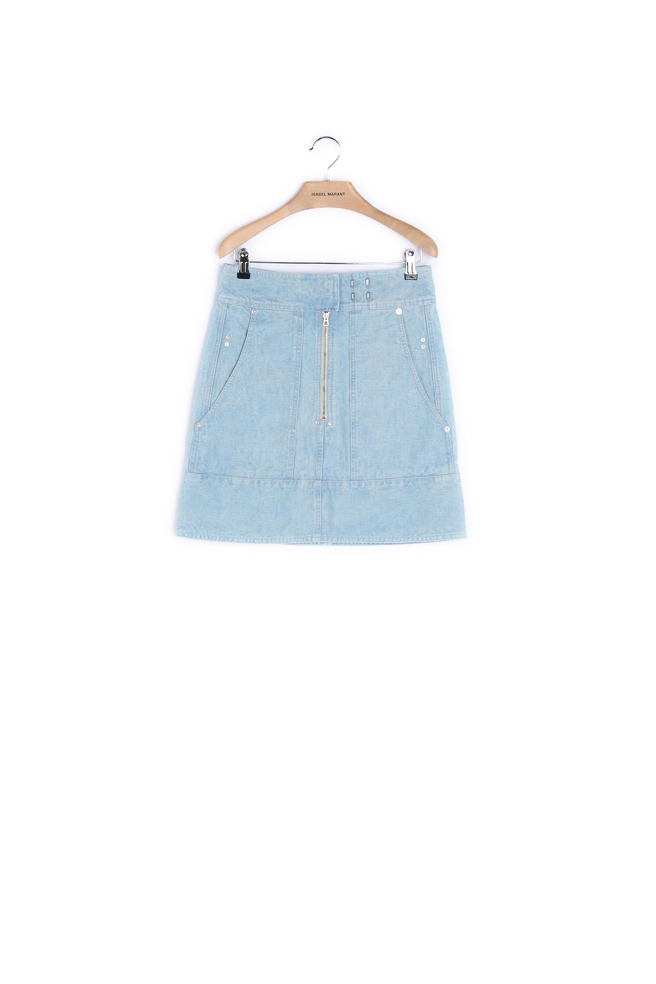 Jupe Coton - 40 Faume - seconde main