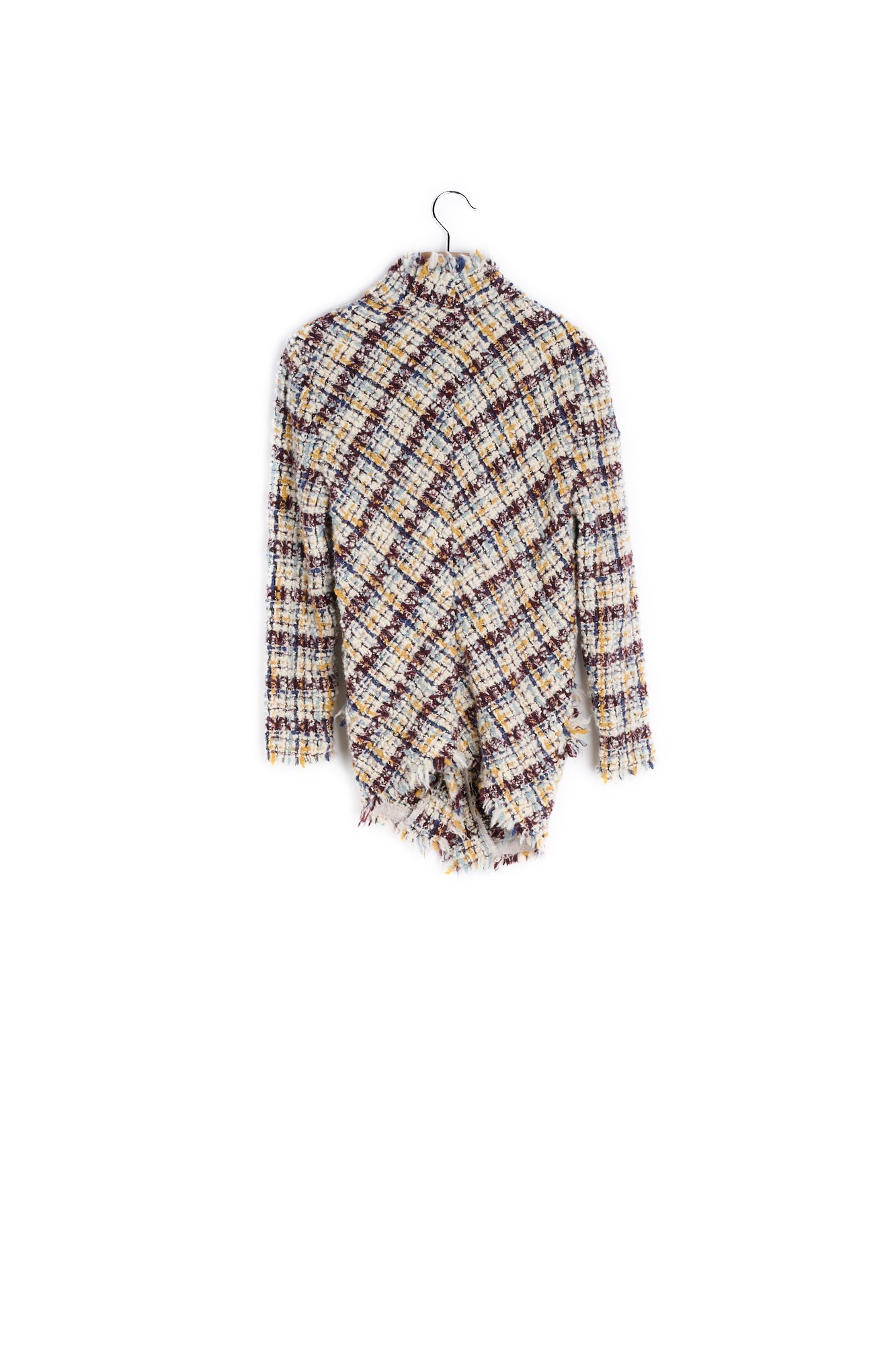 Veste manches longues Laine Vierge - 38 Faume - seconde main