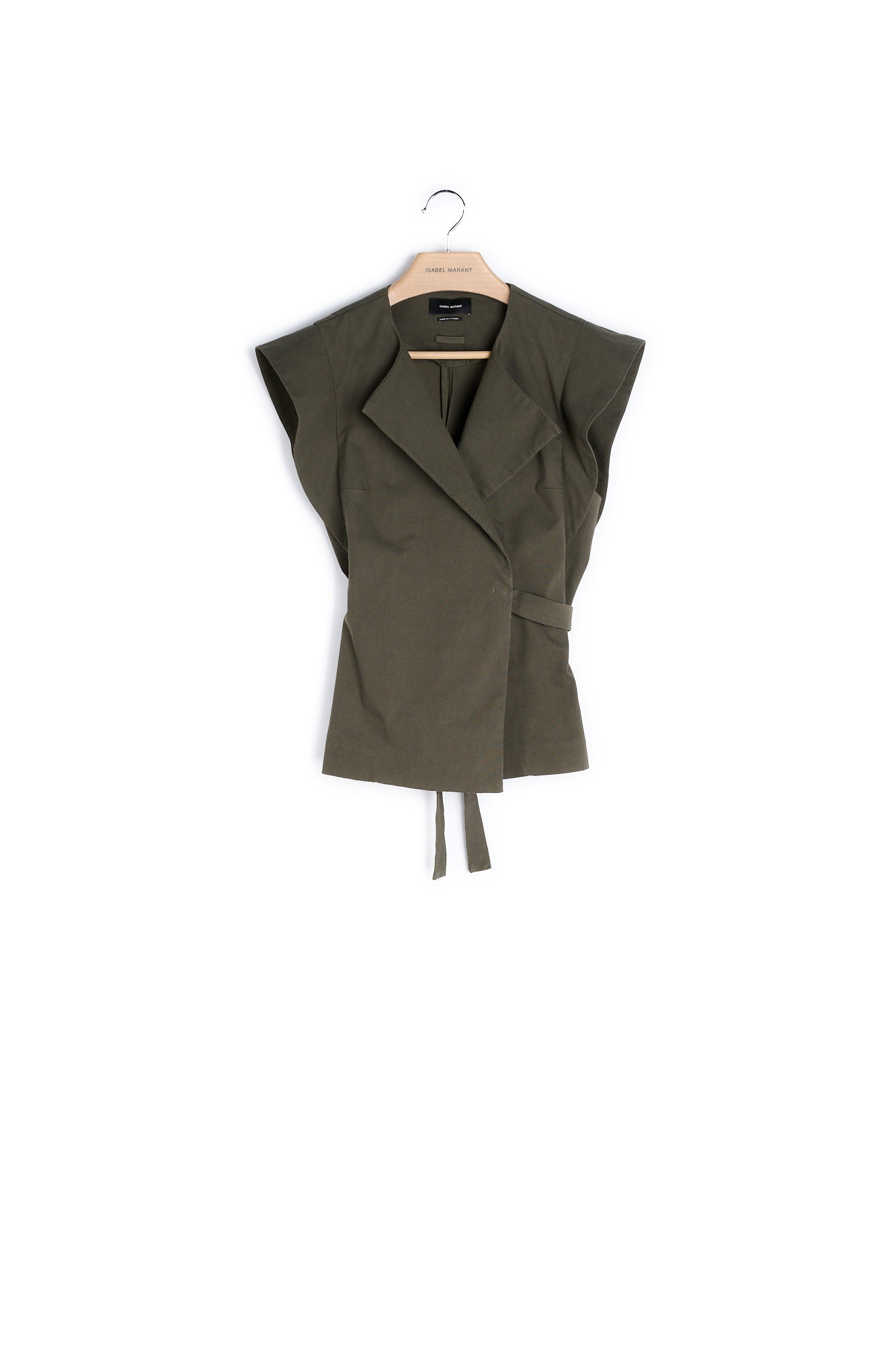 Veste Sans Manches Coton  - 38 Faume - seconde main