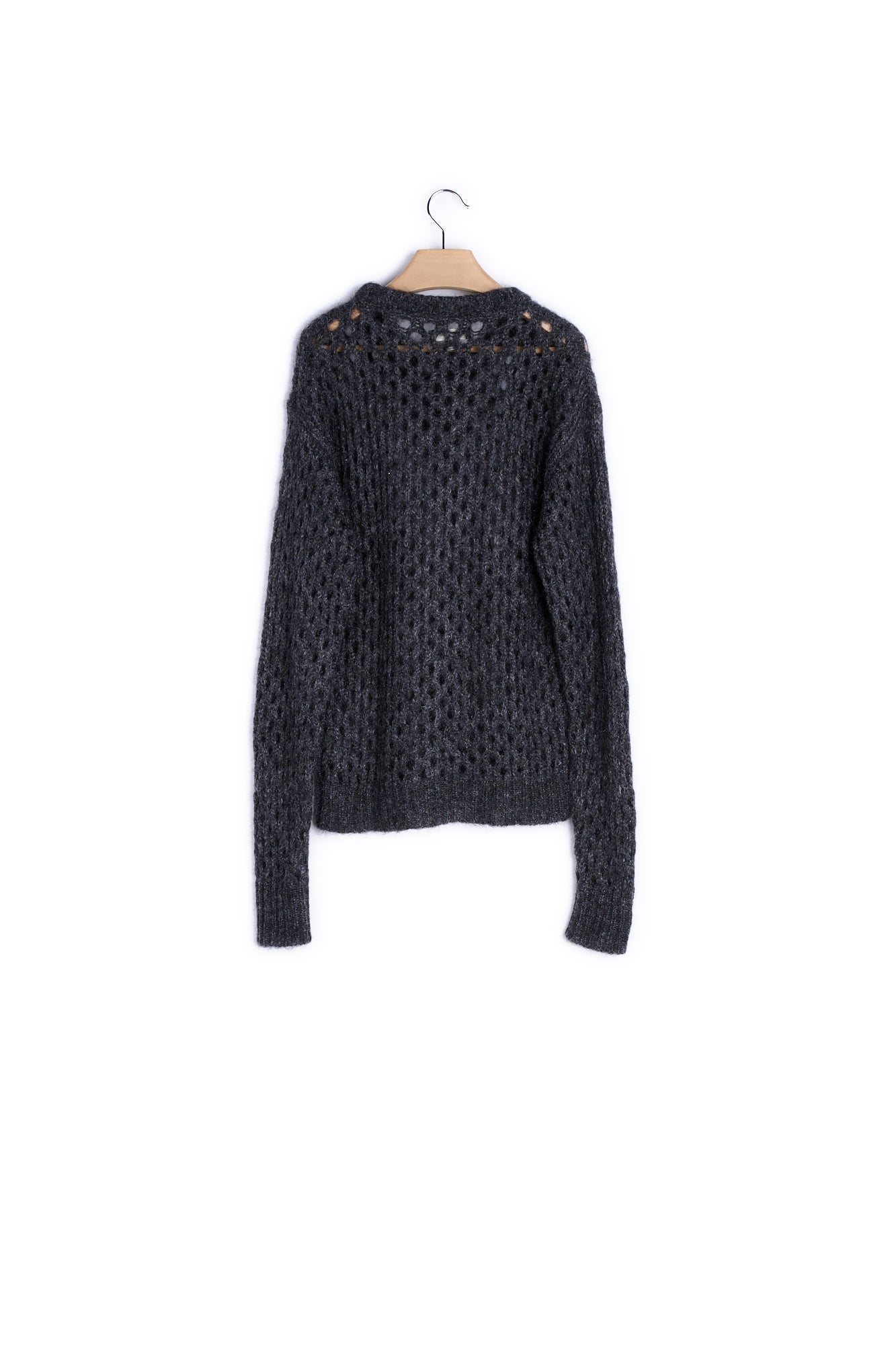 Pull mohair et laine manches longues - 40 Faume - seconde main