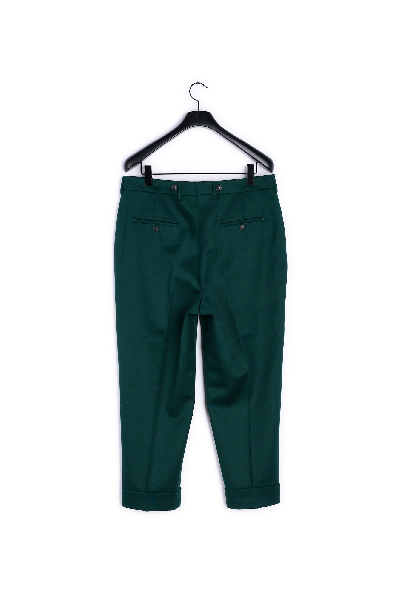 Pantalon Carotte A Pinces Faume - seconde main