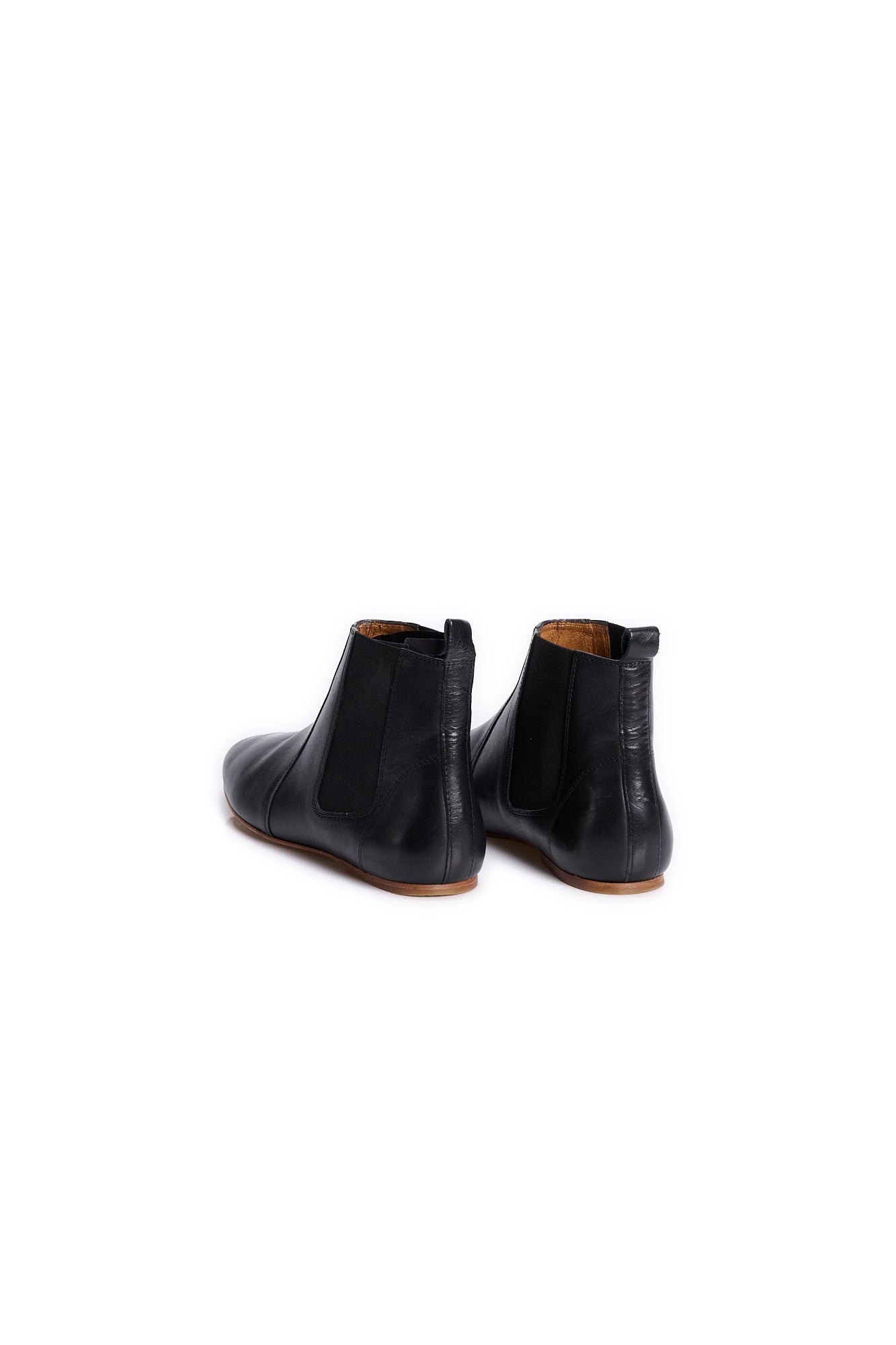 Bottines cuir - 38 Faume - seconde main