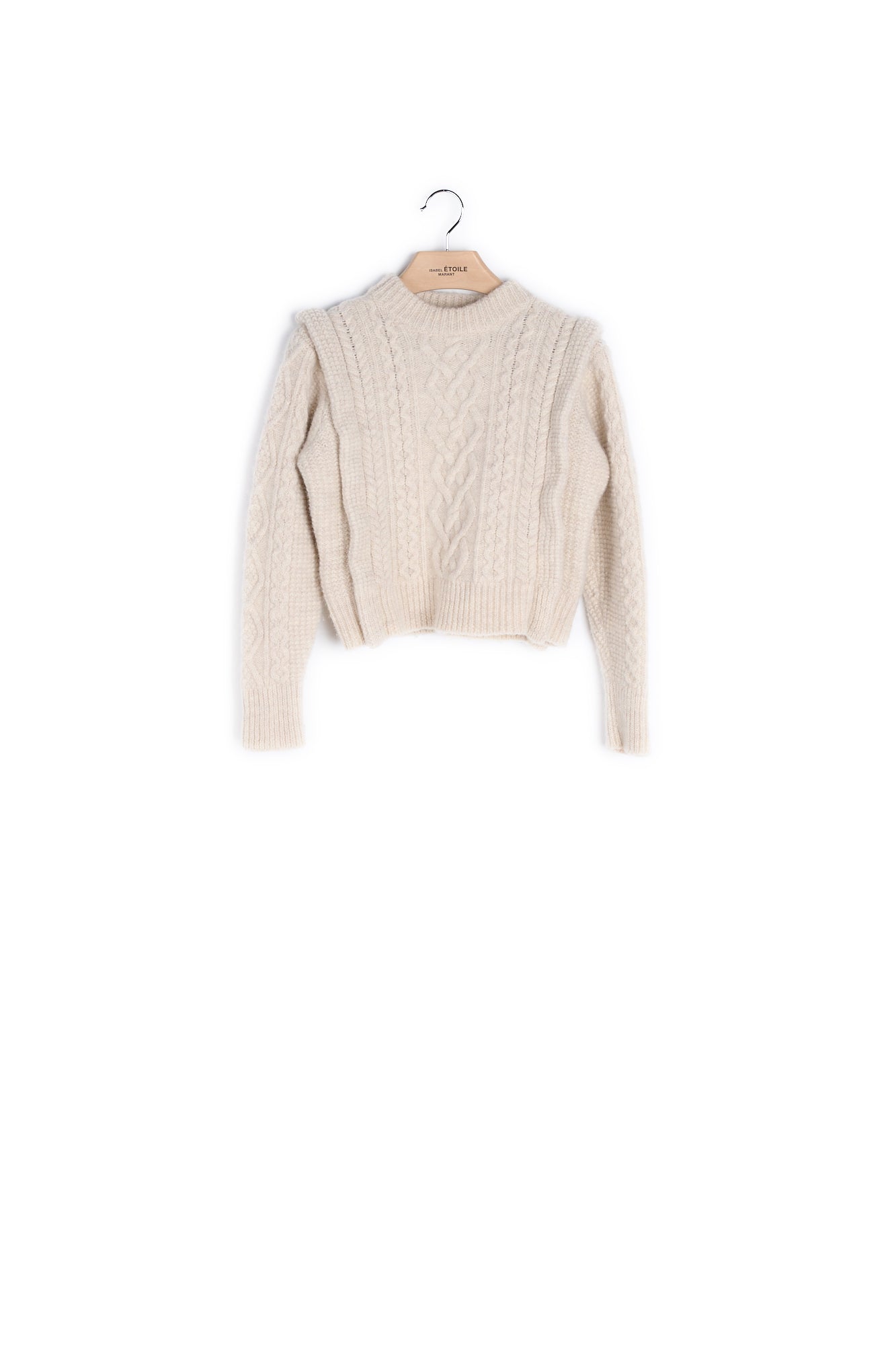 Pull laine manches longues - 36 Faume - seconde main