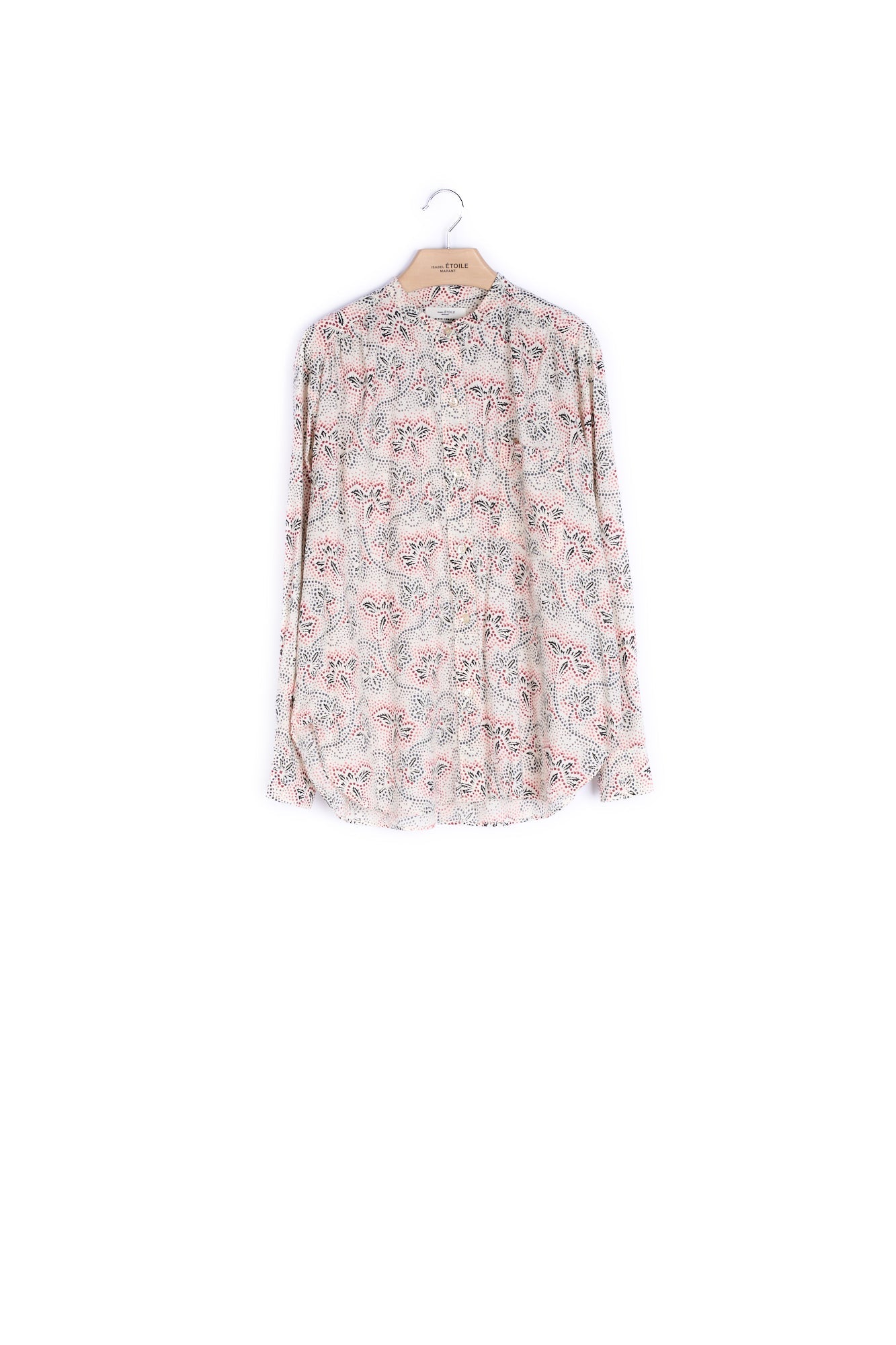 Chemise Coton Imprimé - 38 Faume - seconde main