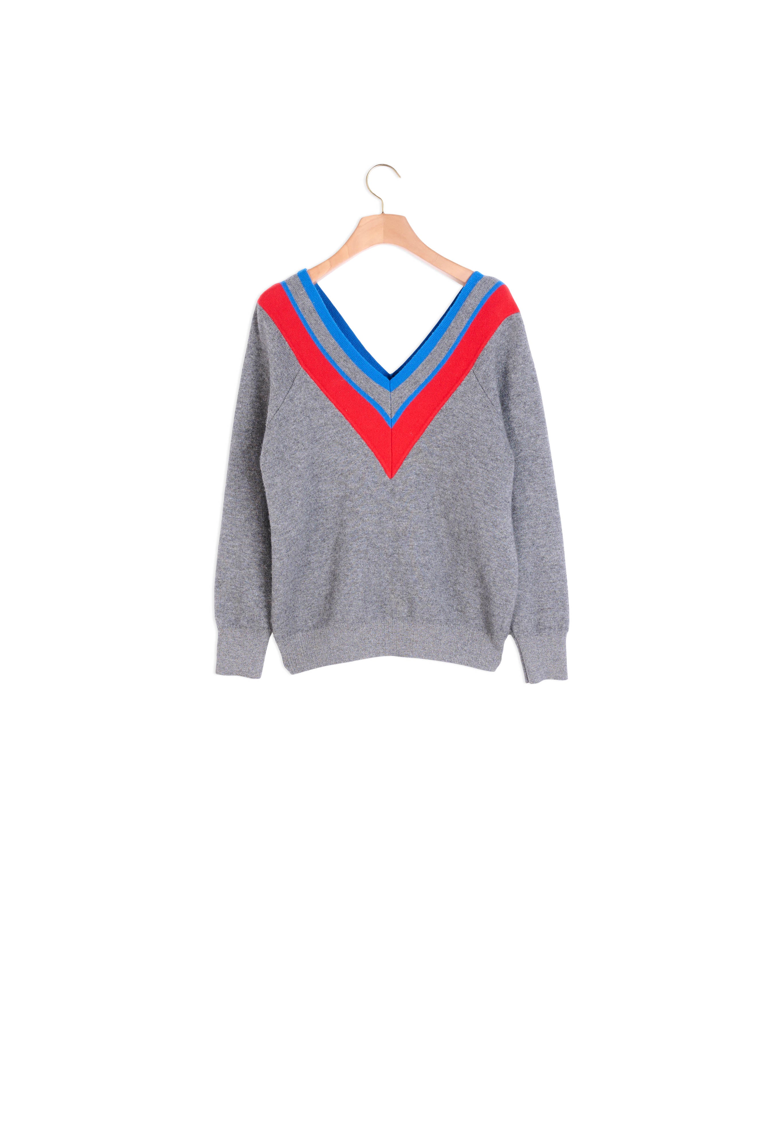 Pull décolleté avec galon Faume - seconde main