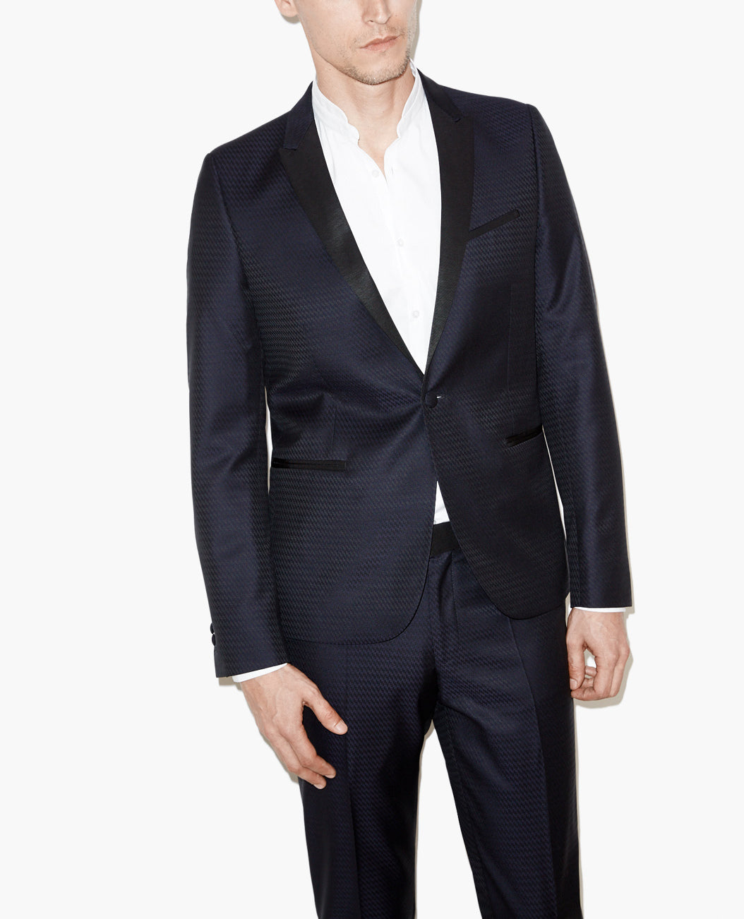 Veste blazer bleu marine Faume - seconde main