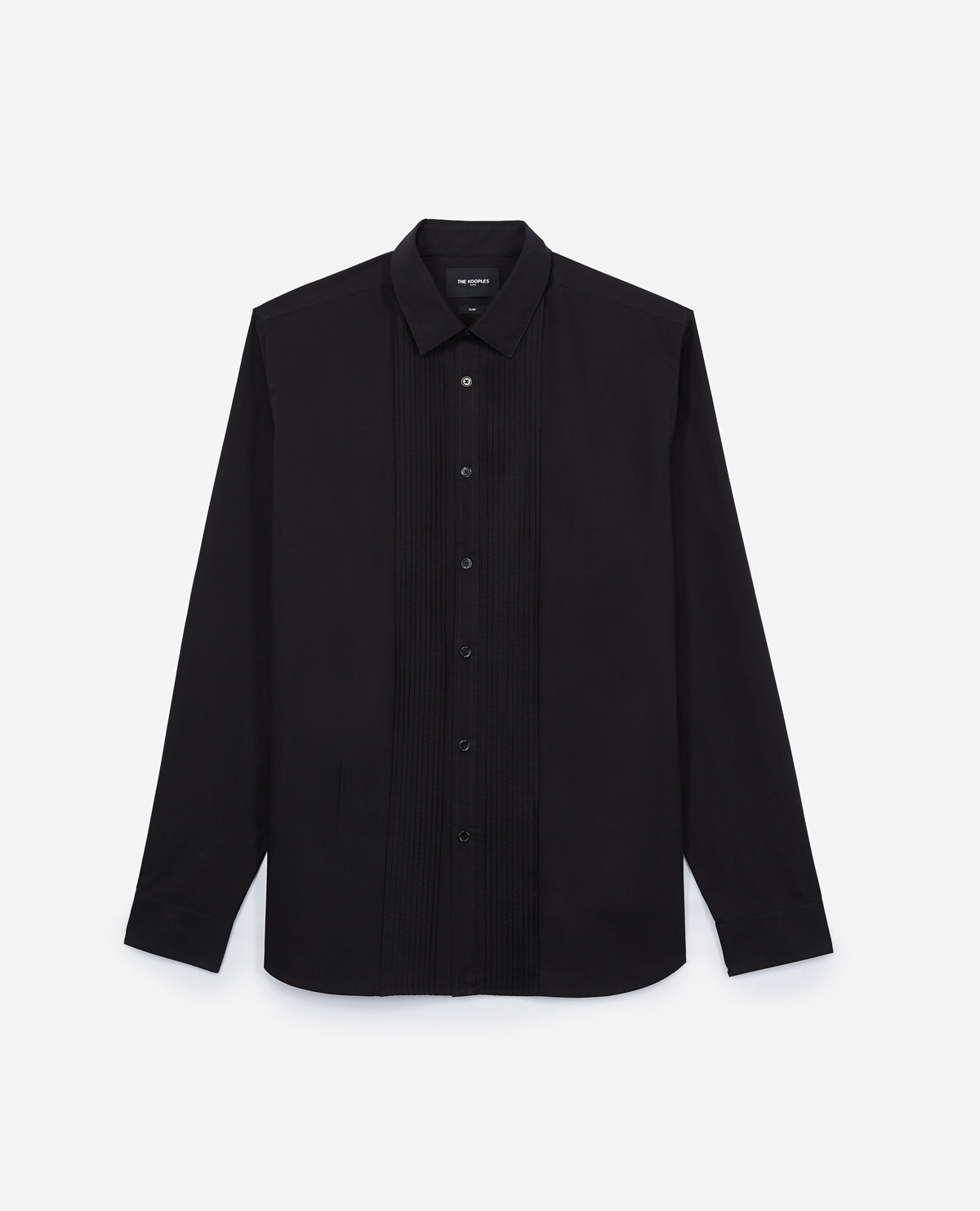 Chemise Noire en Coton Faume - seconde main