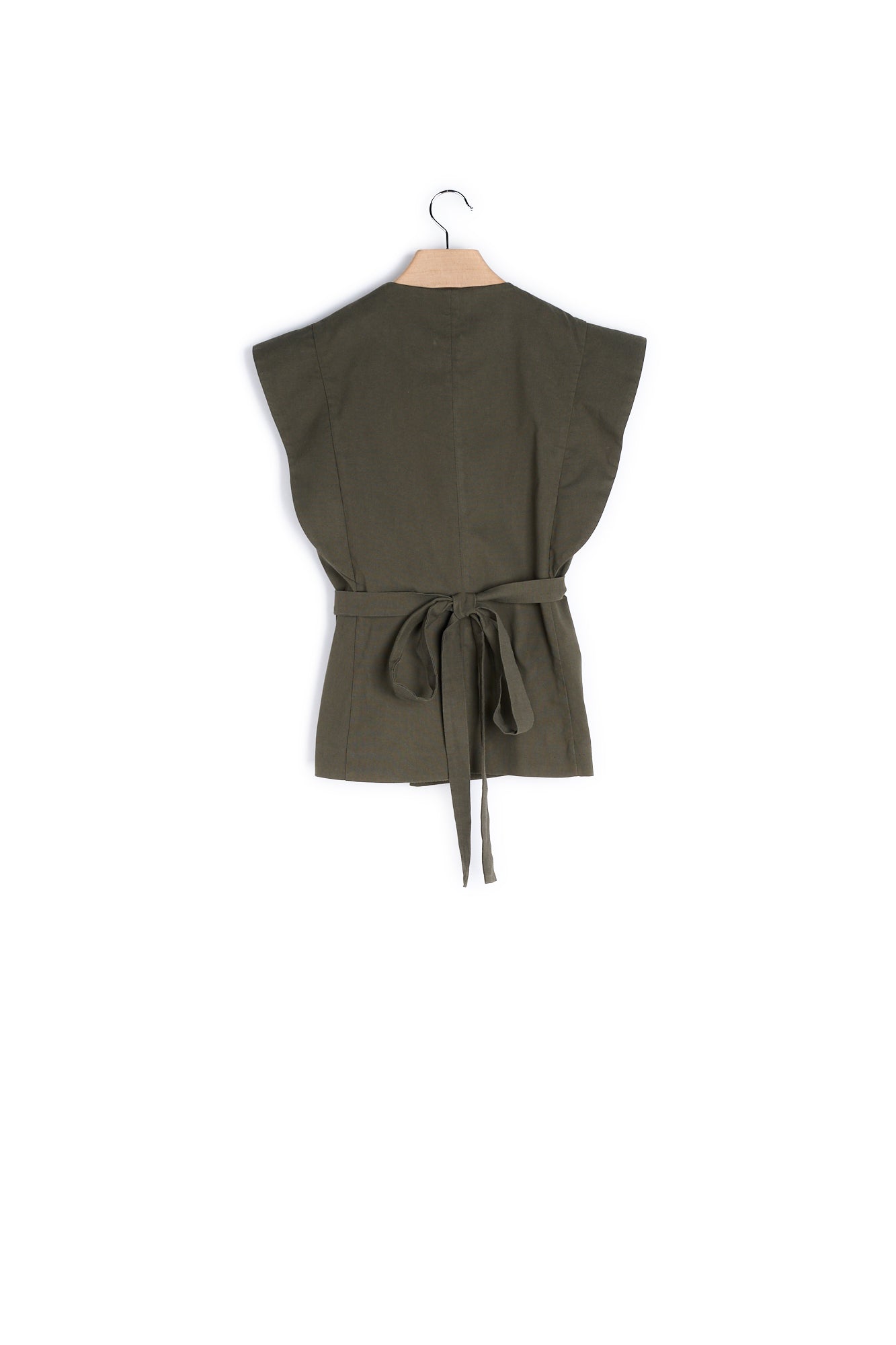 Veste Sans Manches Coton  - 38 Faume - seconde main