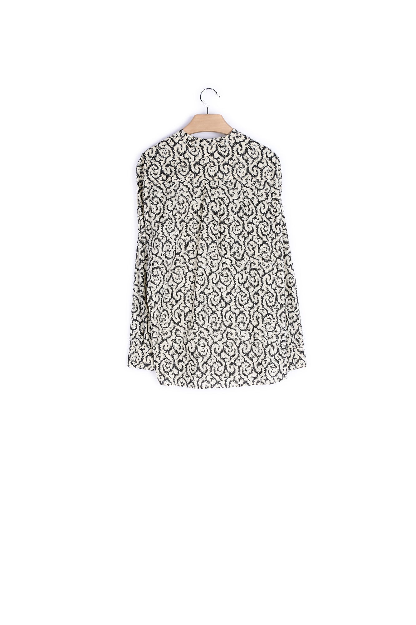 Chemise Coton Imprimé - 40 Faume - seconde main