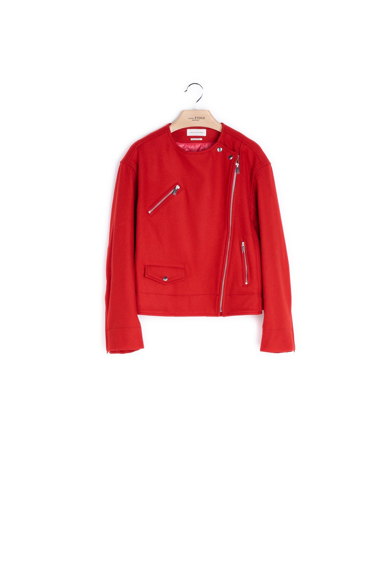 Veste manches longues Laine Vierge - 36 Faume - seconde main