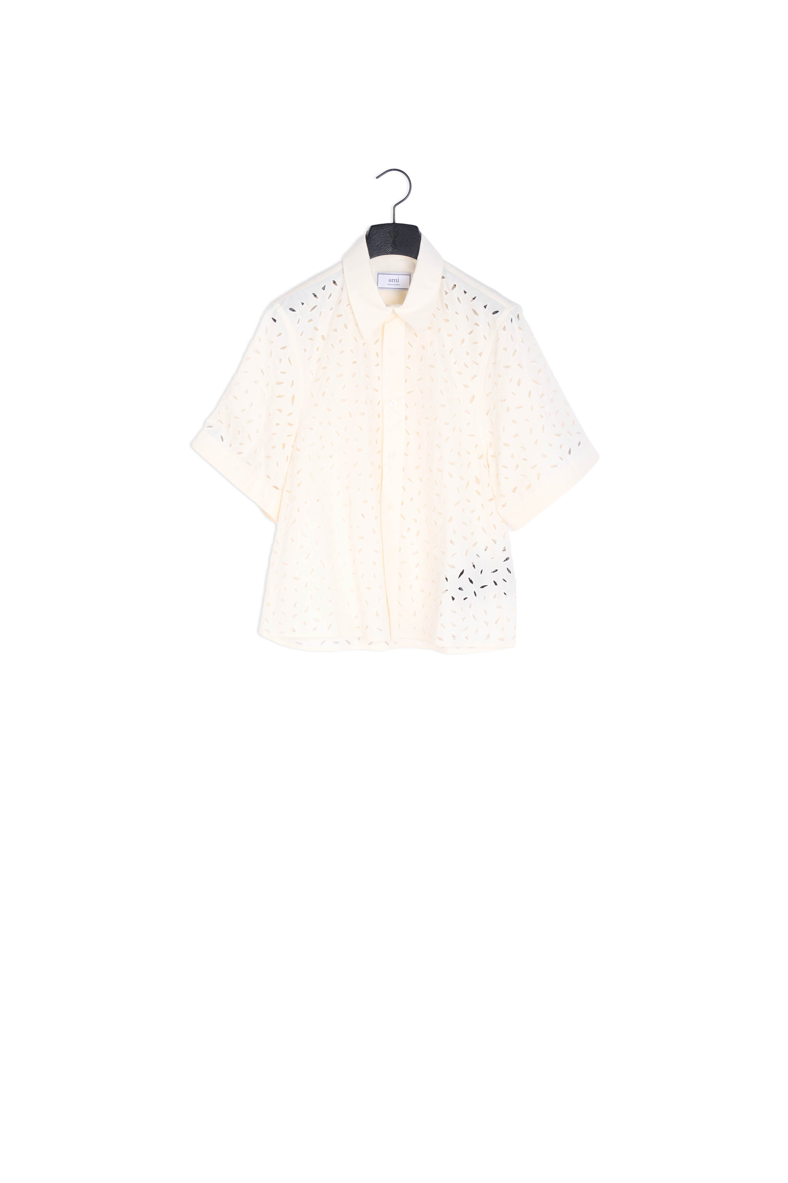 Chemise Manches Courtes Pétale Faume - seconde main