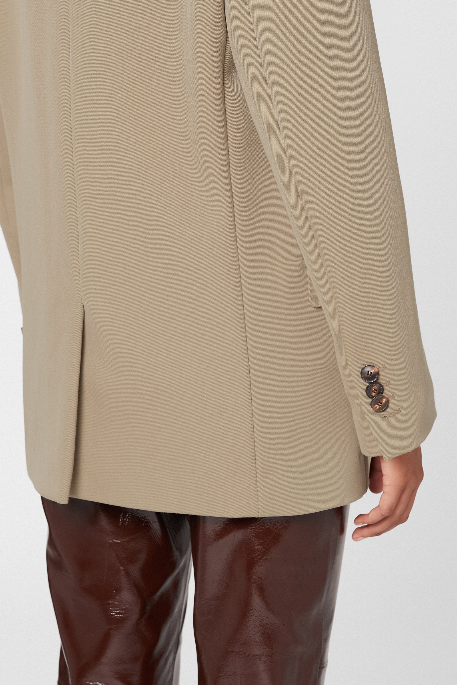 Veste Deux Boutons Doublée Faume - seconde main