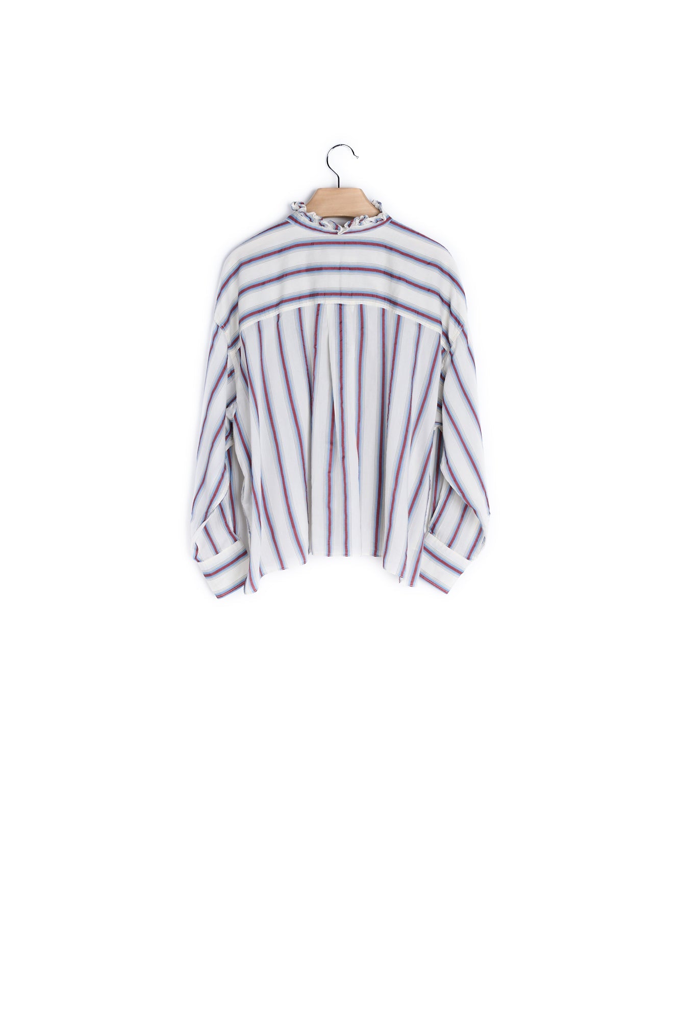 Chemise Rayée Coton - 34 Faume - seconde main