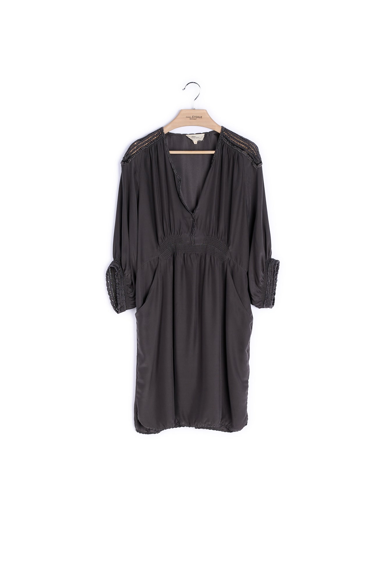 Robe Soie - 40 Faume - seconde main