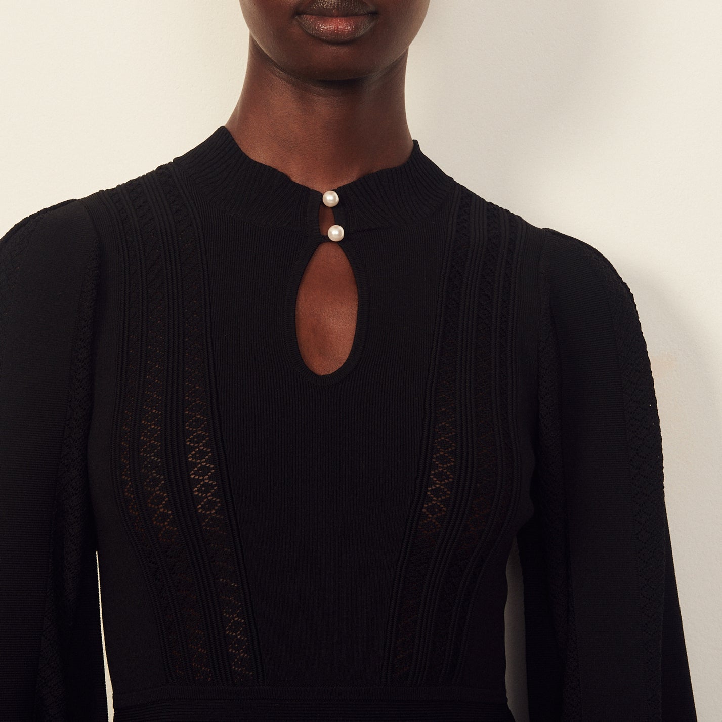 ROBE Noir Faume - seconde main