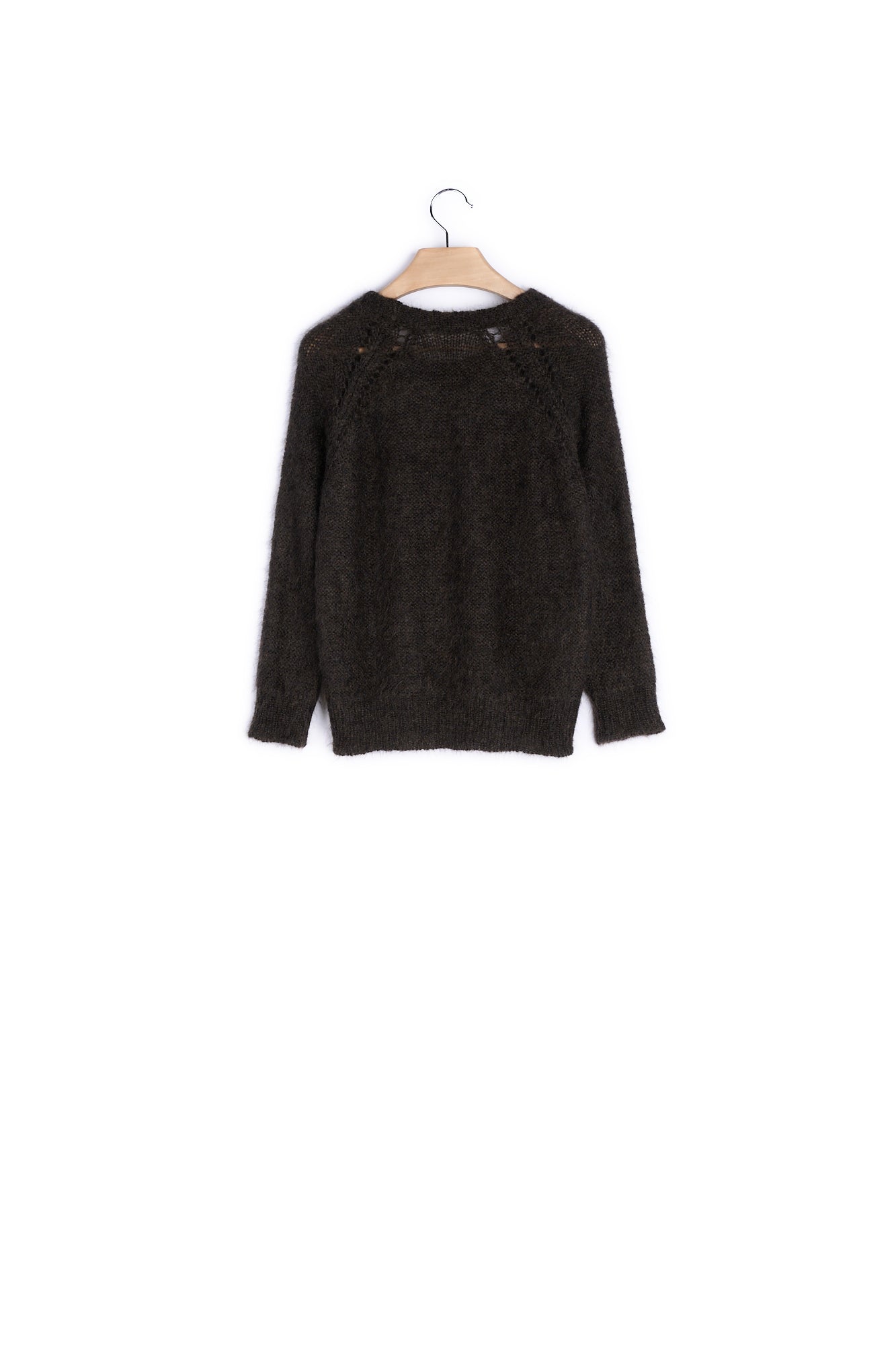 Pull col rond mohair - 38 Faume - seconde main