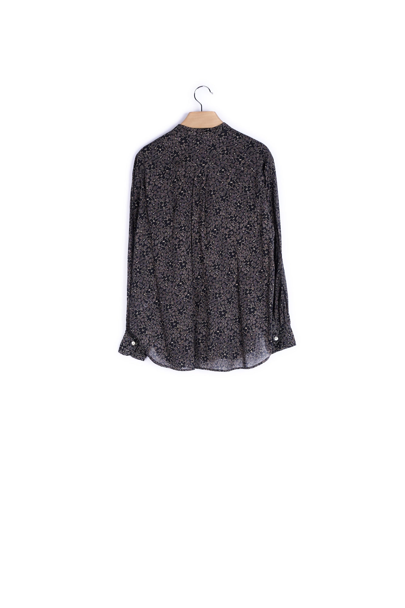 Chemise Voile de Coton Imprimé - 36 Faume - seconde main