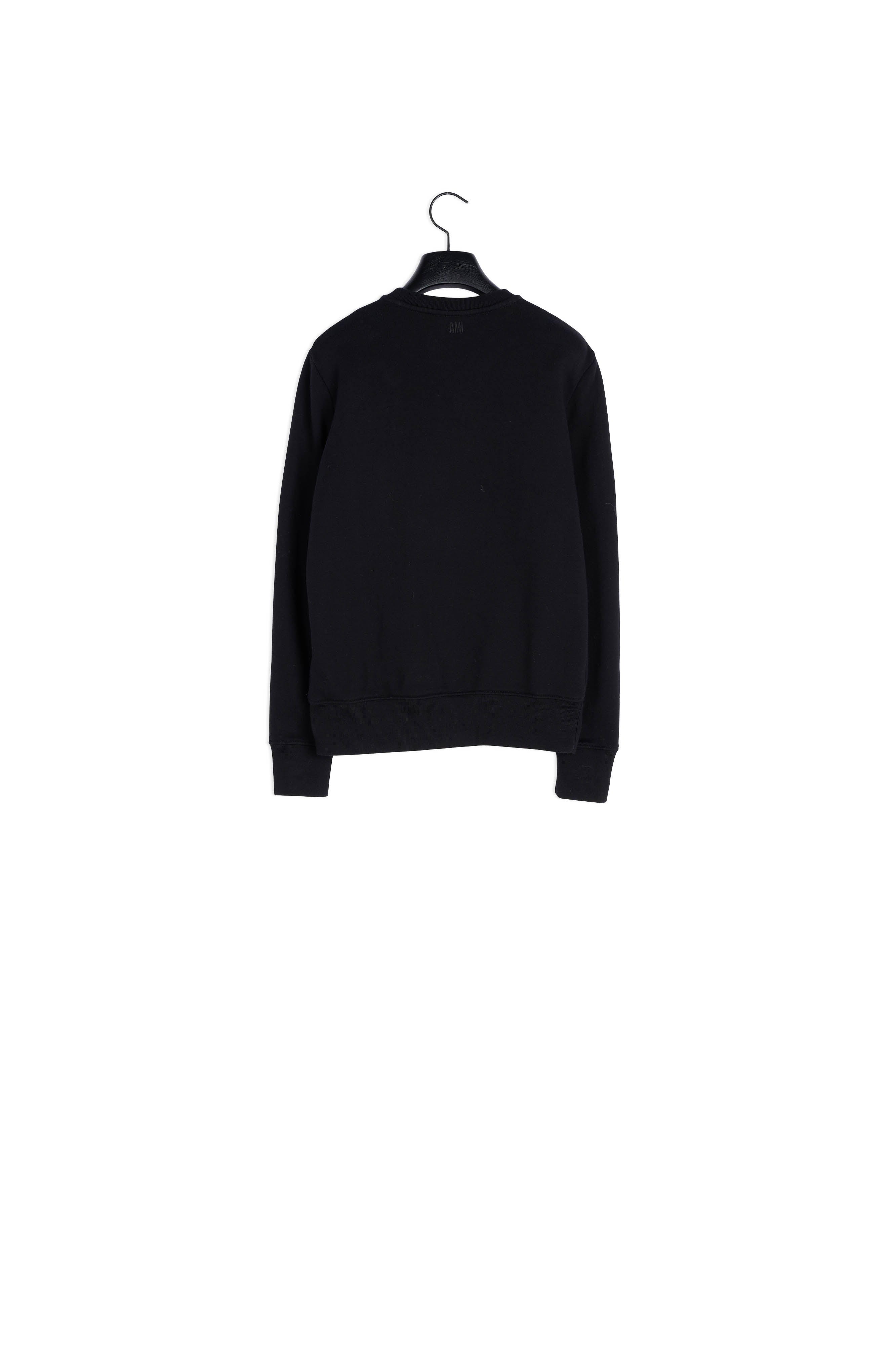 Sweatshirt Col Rond Broderie Ami Ton Sur Ton Faume - seconde main