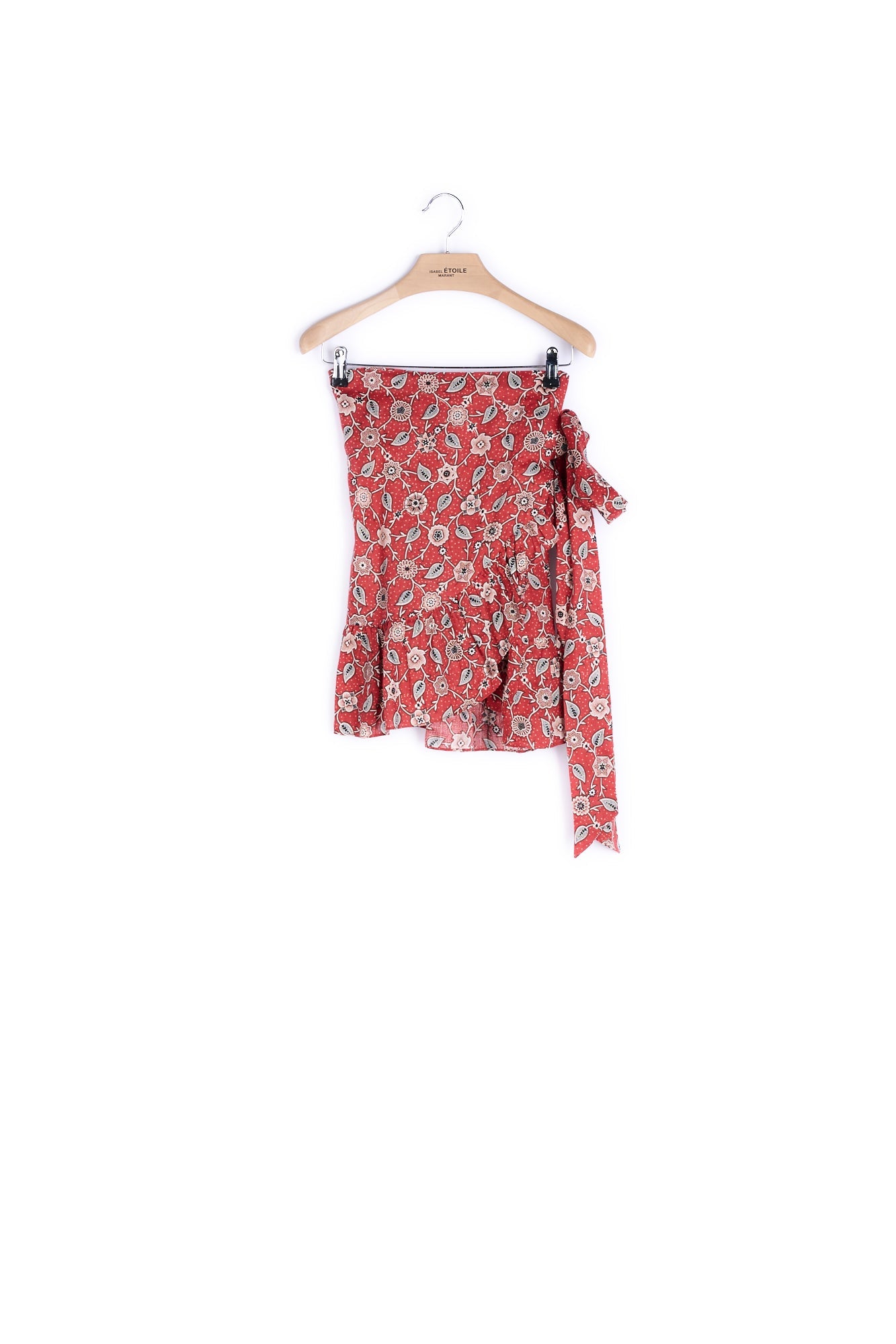 Jupe Lin à volants - 38 Faume - seconde main