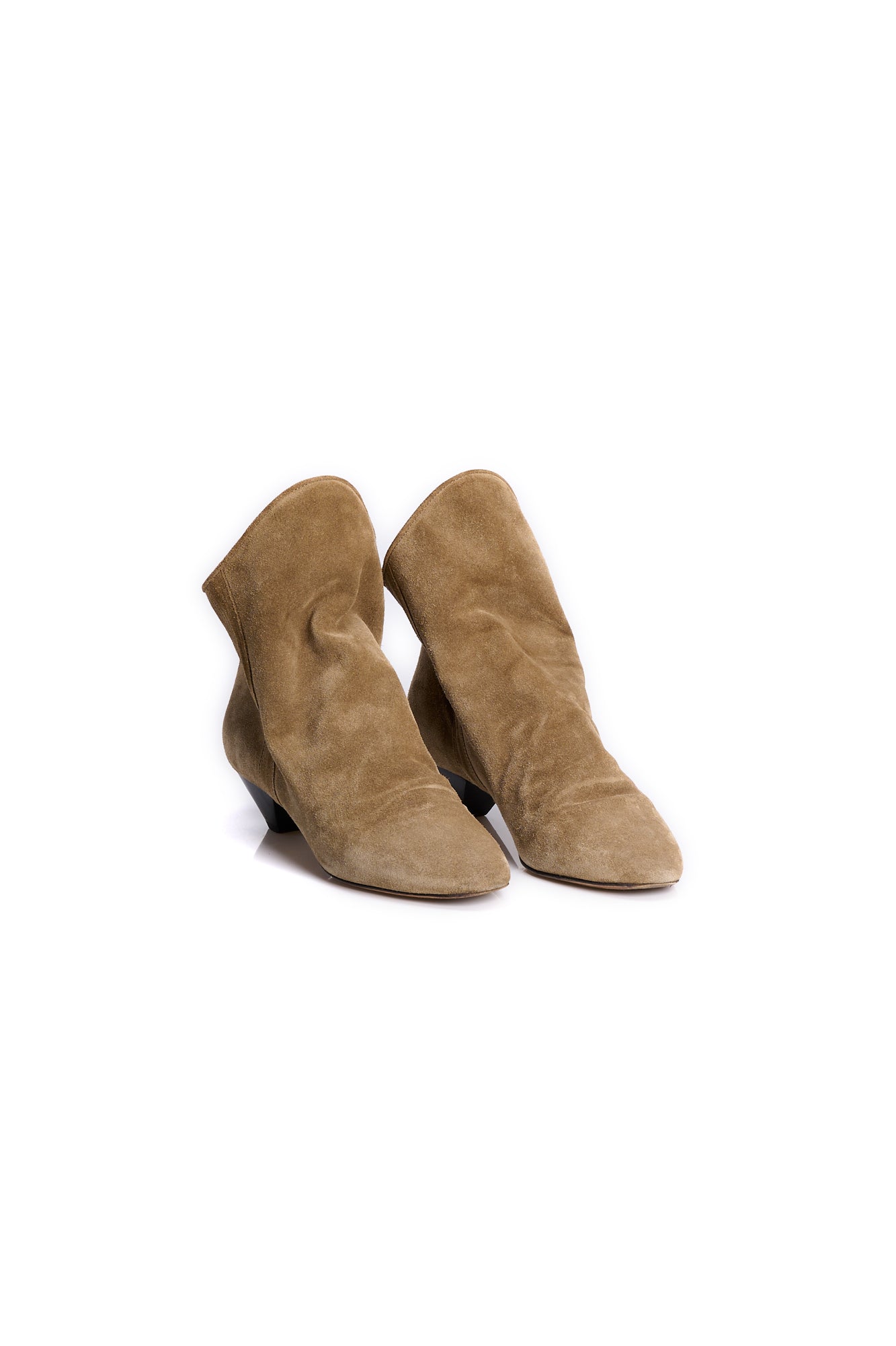 Bottines cuir - 38 Faume - seconde main