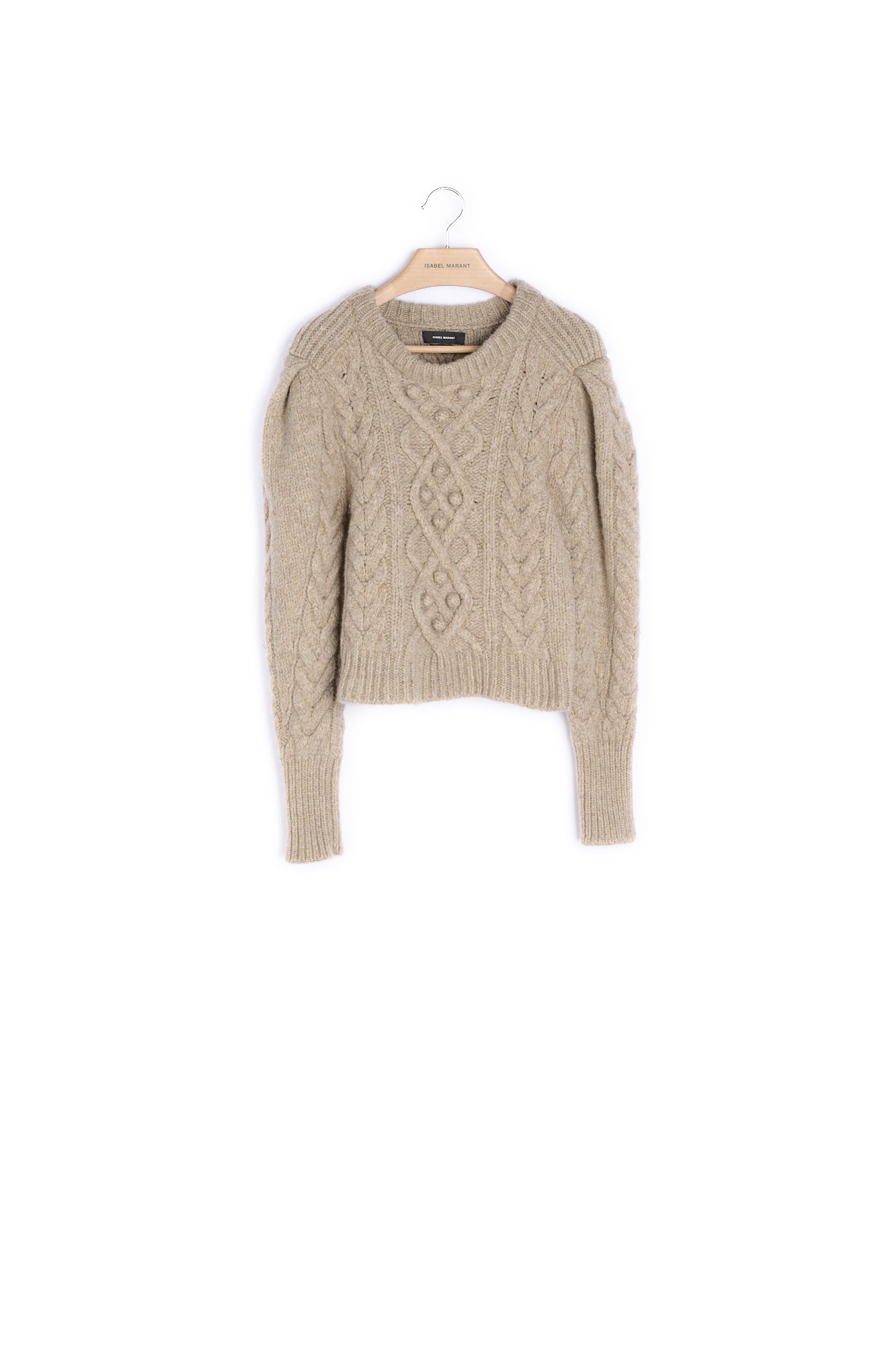 Pull col rond manches longues Laine - 38 Faume - seconde main