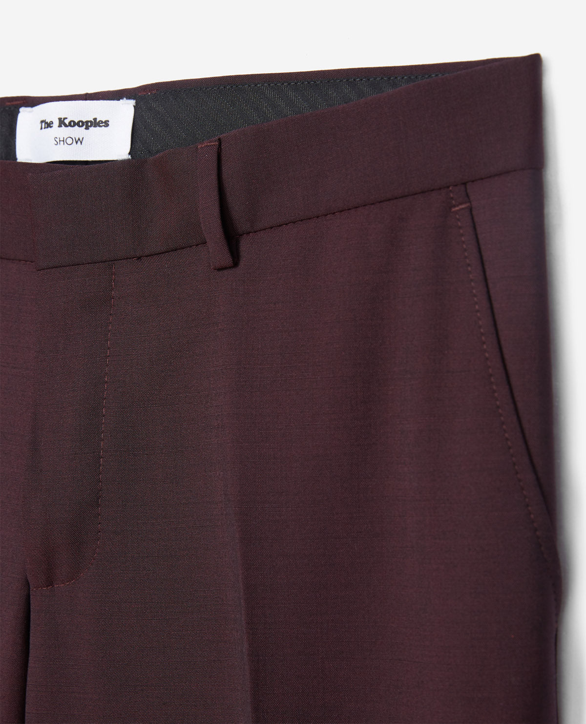 Pantalon en Laine Faume - seconde main