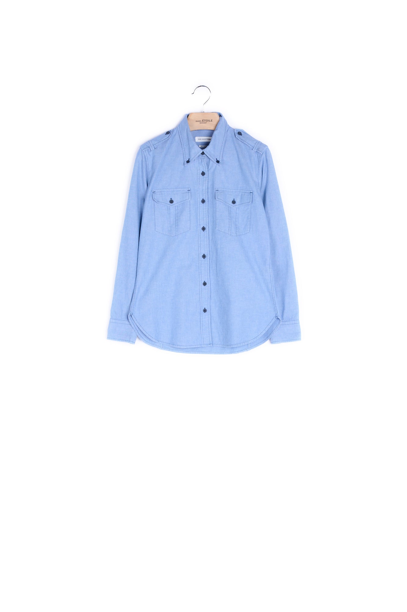 Chemise Manches Longues Coton - 38 Faume - seconde main