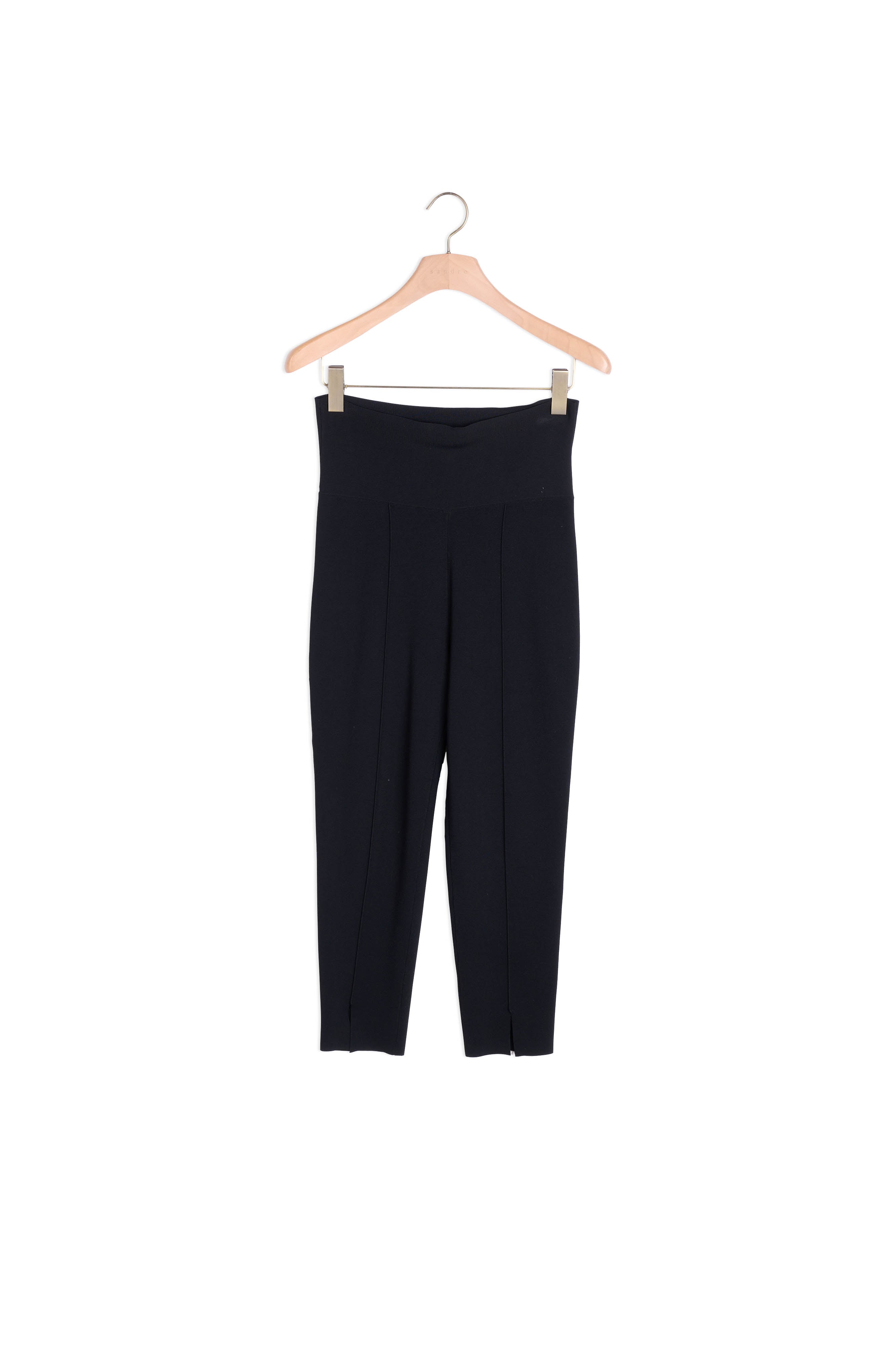 Legging en maille avec petites fentes Faume - seconde main